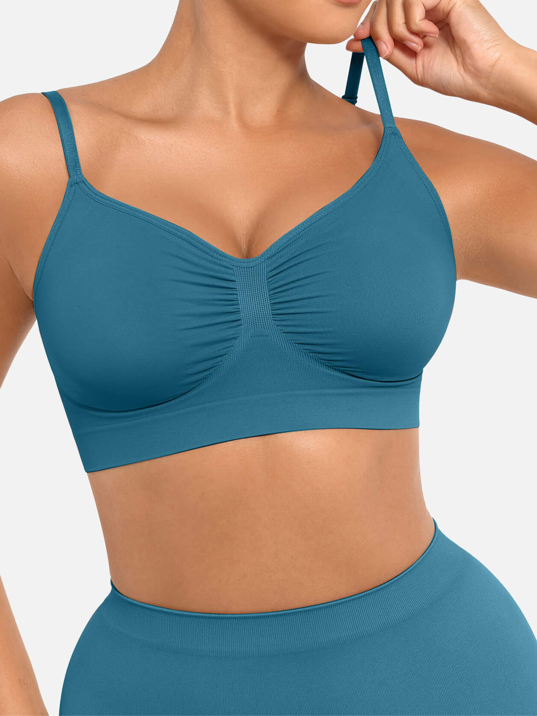 Wireless Bra & Seamless Tummy Control Brief Set