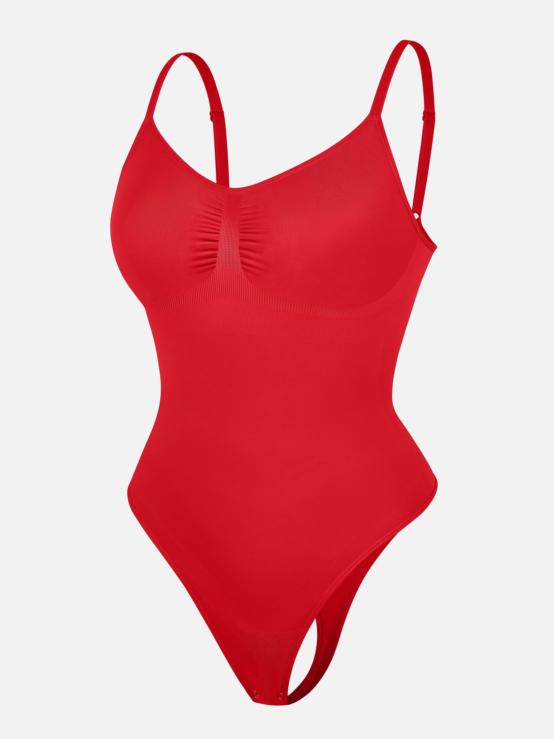 Tummy Control Seamless Thong Bodysuit