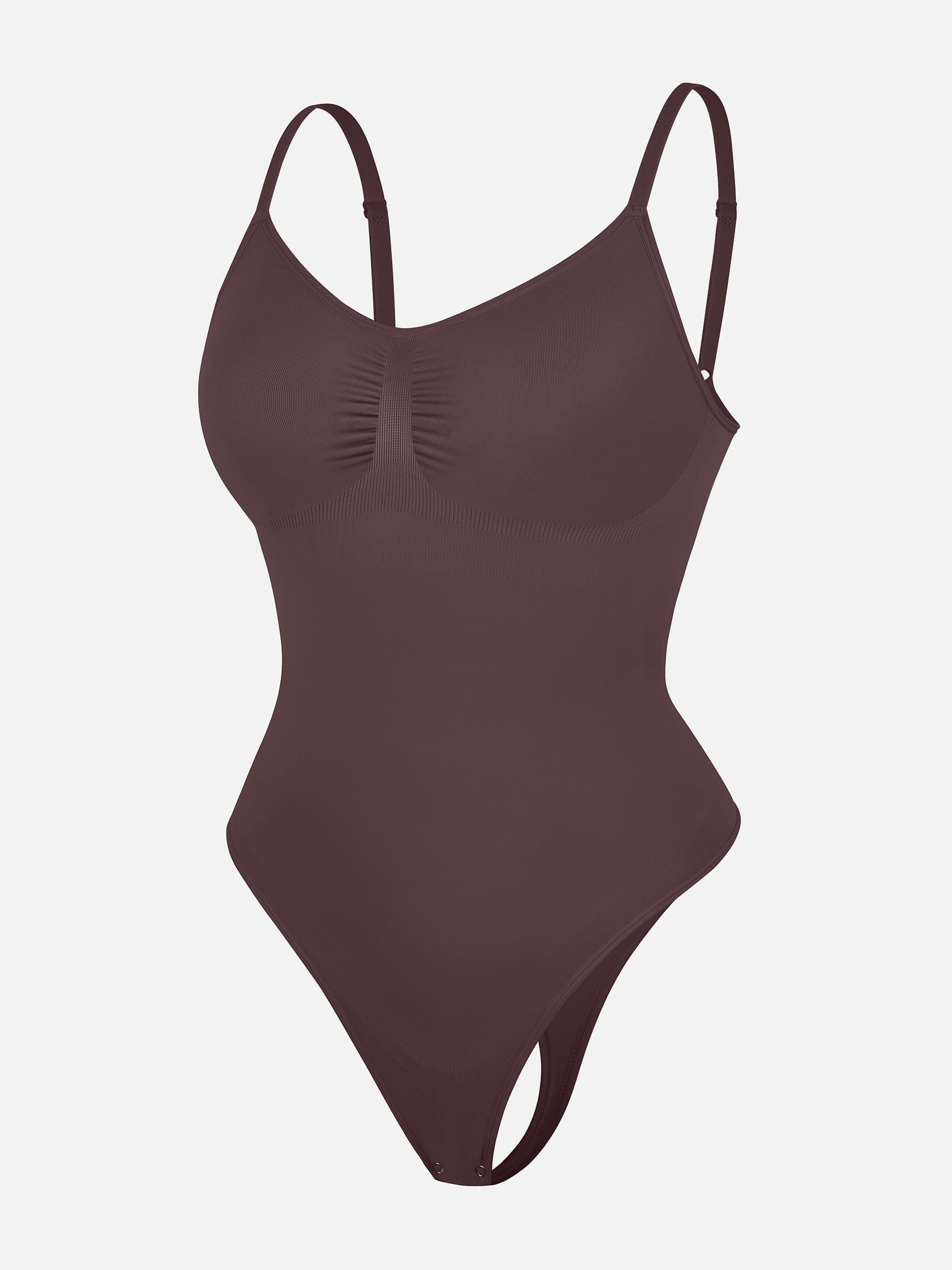 Tummy Control Seamless Thong Bodysuit