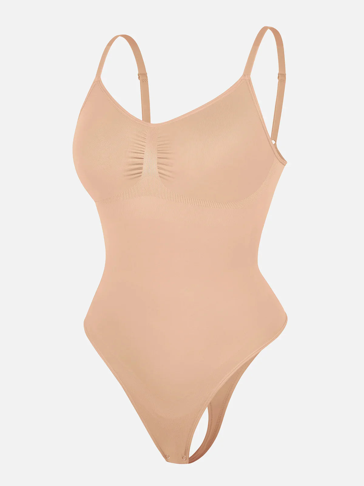 Tummy Control Seamless Thong Bodysuit