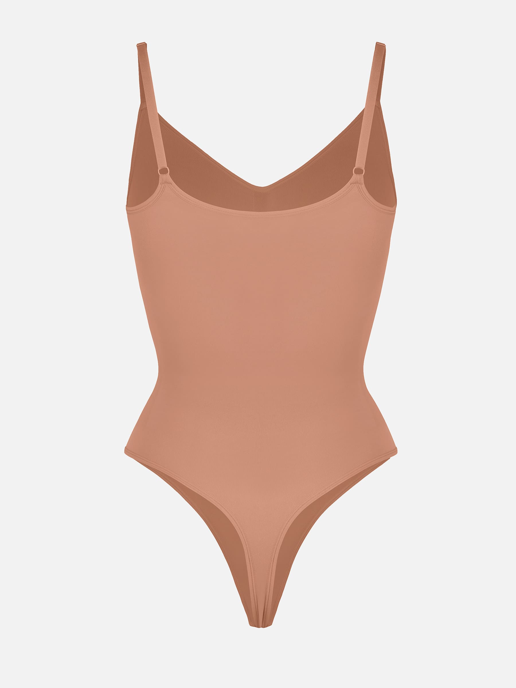 Tummy Control Seamless Thong Bodysuit