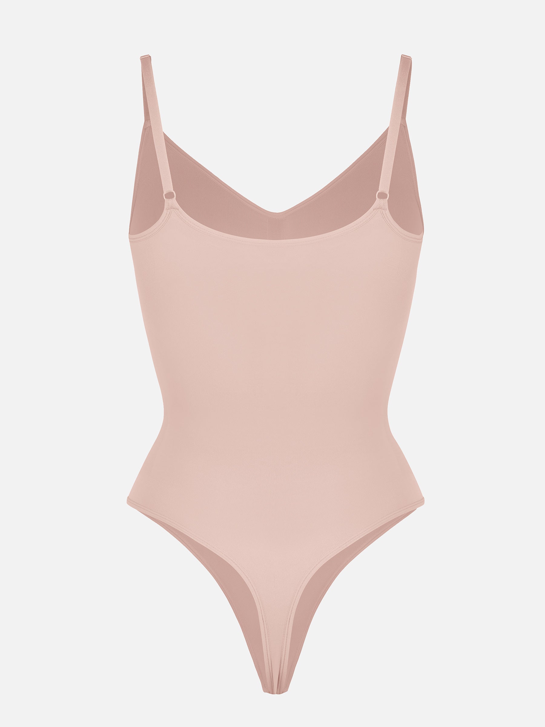 Tummy Control Seamless Thong Bodysuit