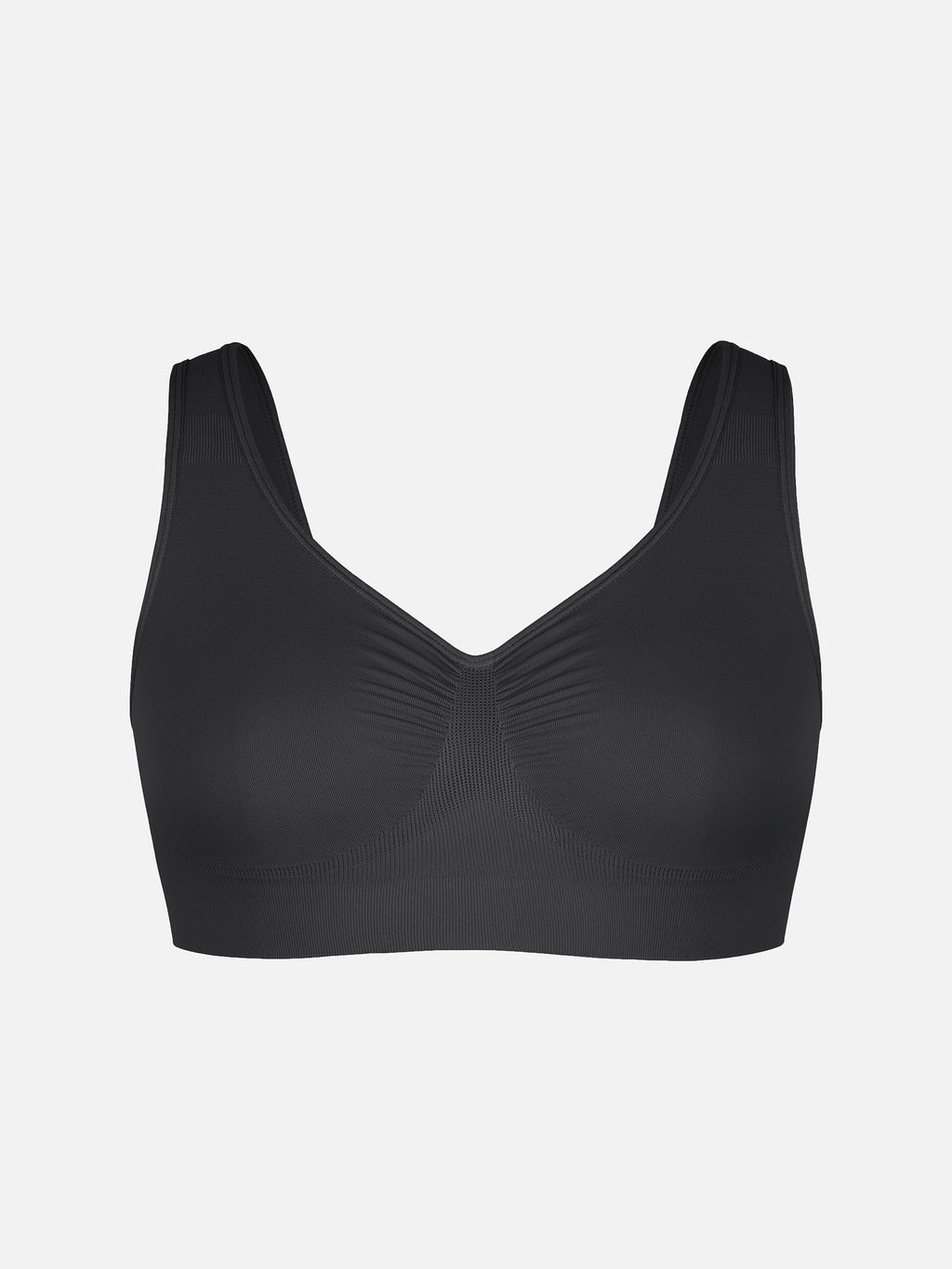 Seamless Wide Straps Bra  & Seamless Tummy Control Brief Set