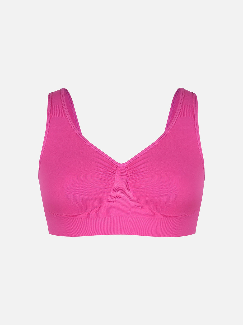 Seamless Wide Straps Bra  & Seamless Tummy Control Brief Set