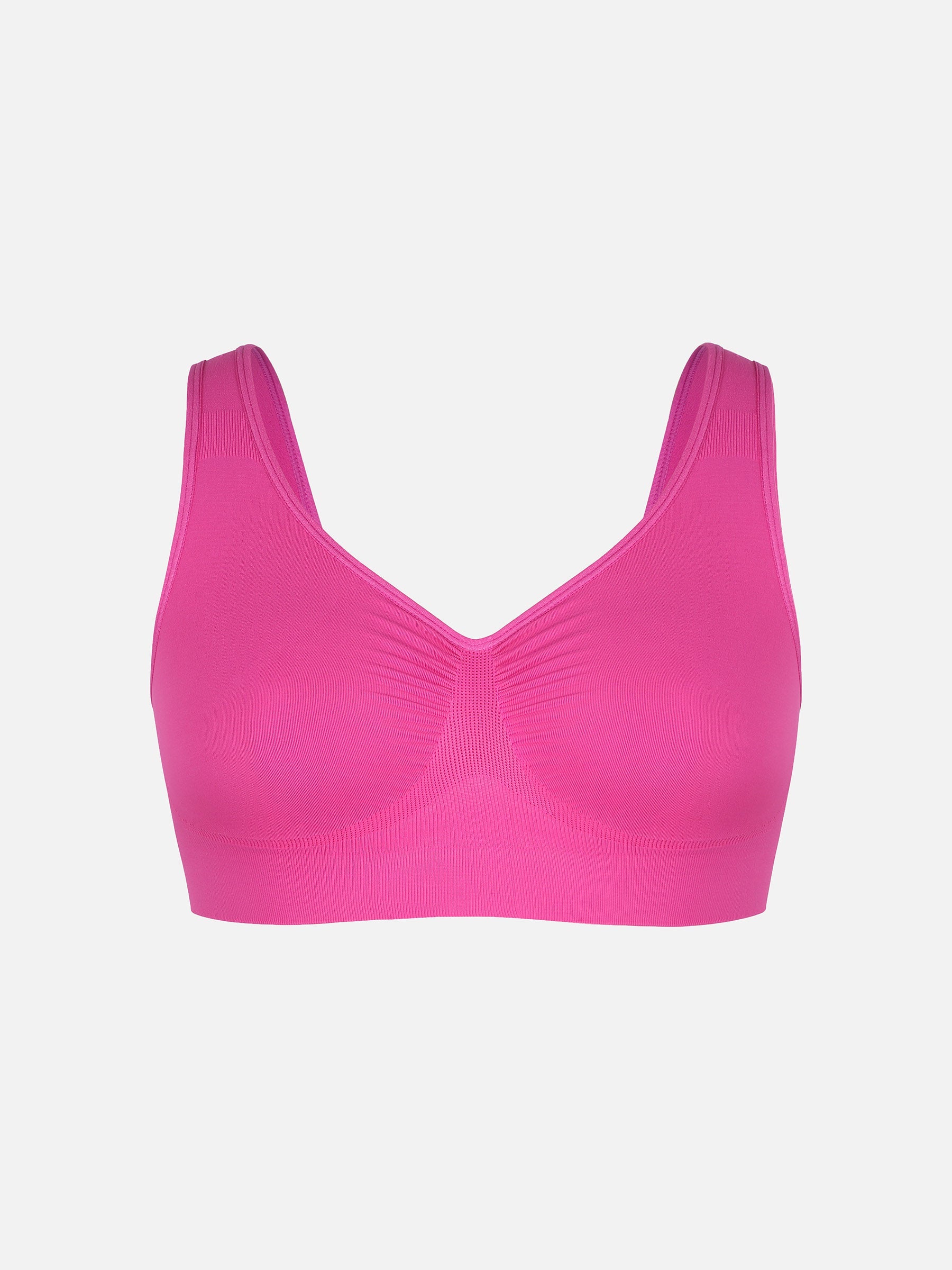 Seamless Wide Straps Bra  & Seamless Tummy Control Brief Set