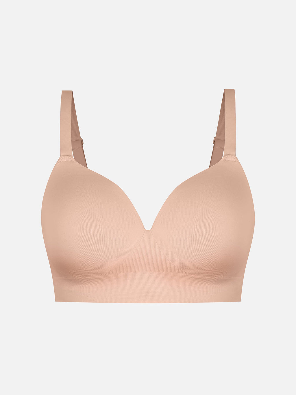 Wireless Push-Up Seamless Comfort Full Coverage Bra
