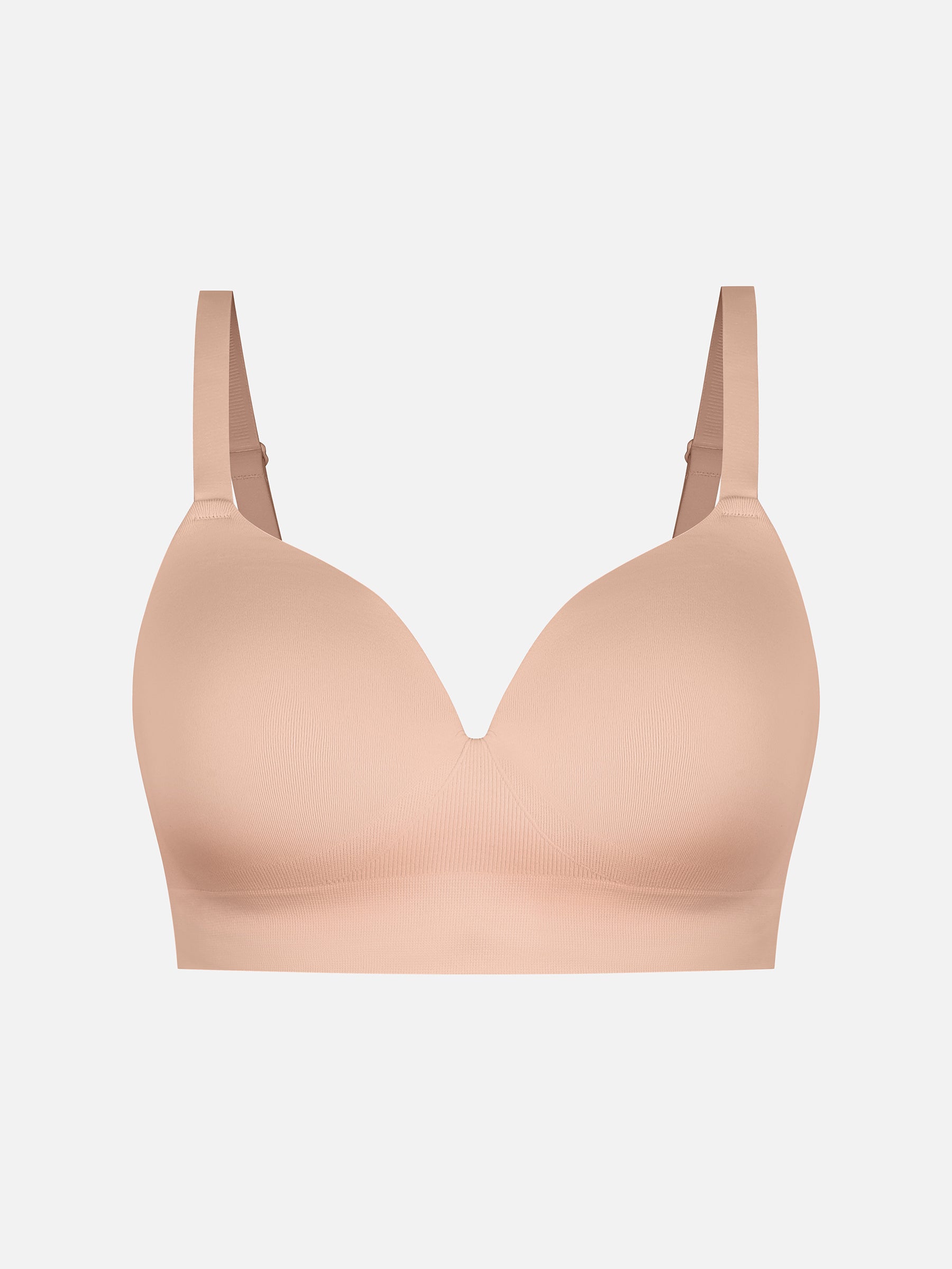 Wireless Push-Up Seamless Comfort Full Coverage Bra