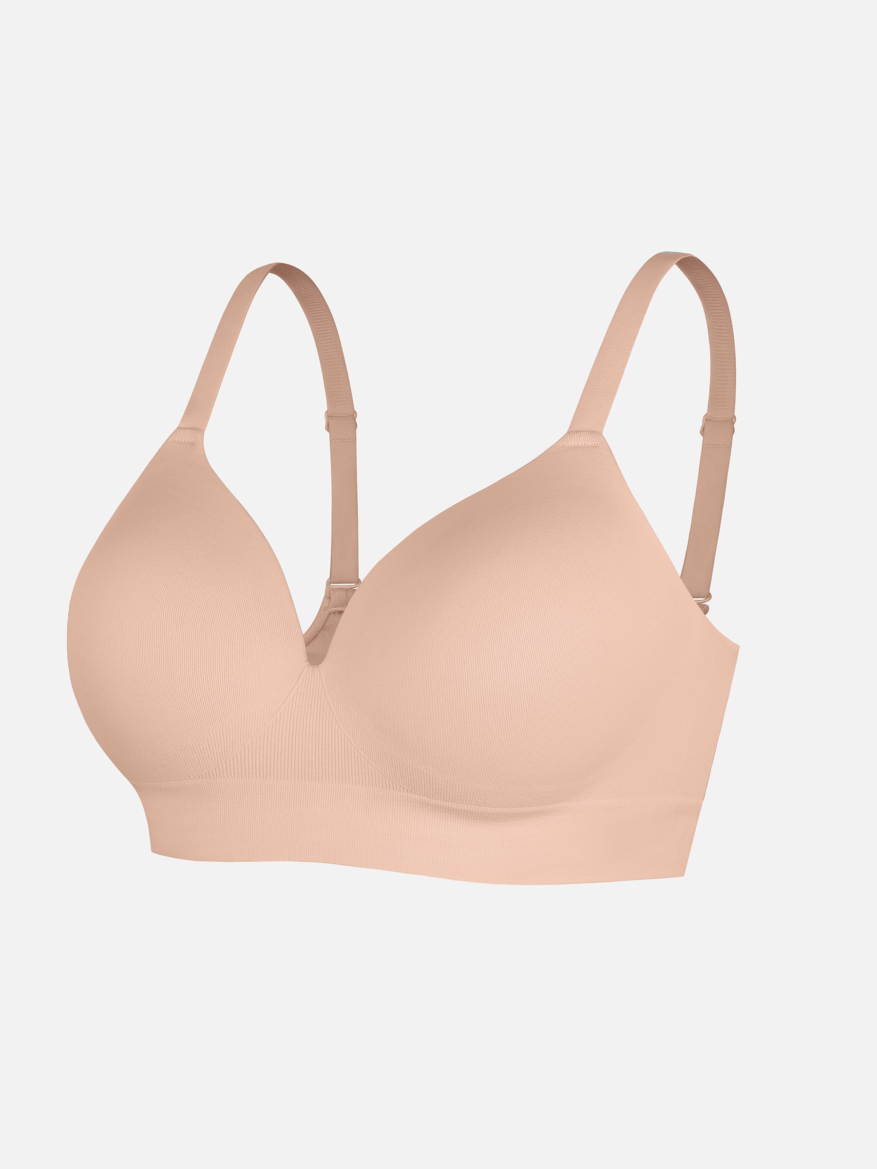 Wireless Push-Up Seamless Comfort Full Coverage Bra