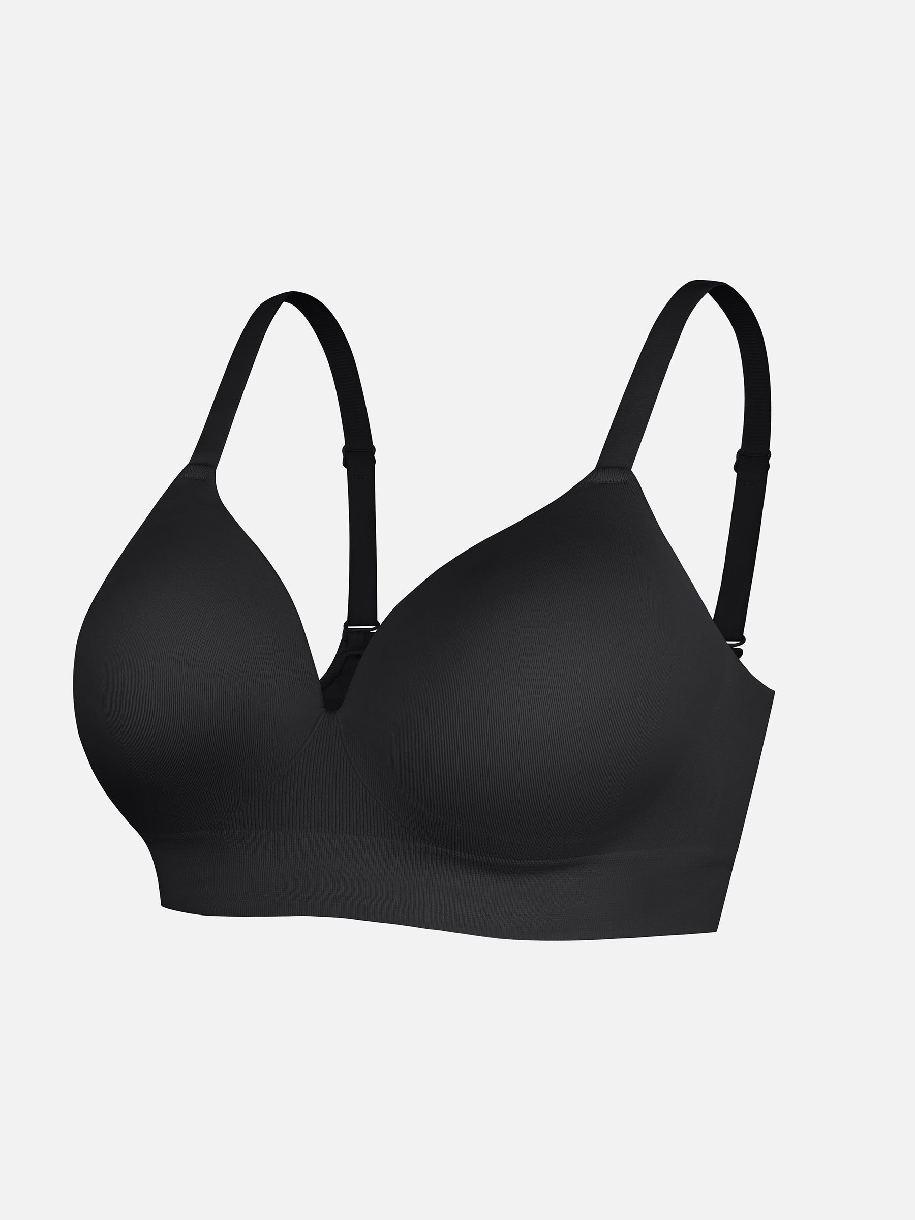 Wireless Push-Up Seamless Comfort Full Coverage Bra