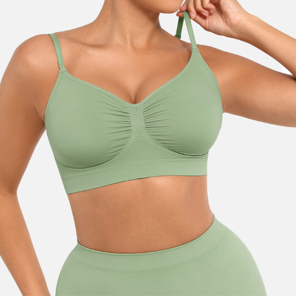 Wireless Bra & Seamless Tummy Control Brief Set