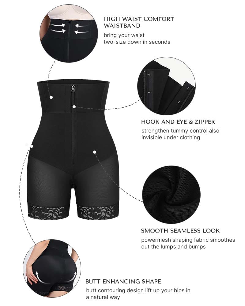 Butt lift  Boned Sculpt High-Waisted Short