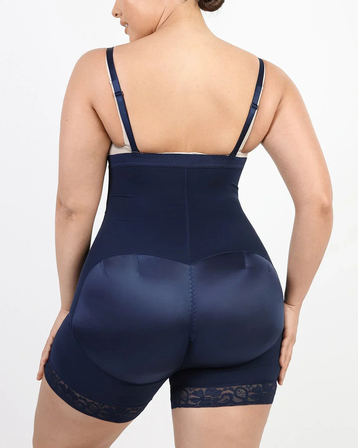 LYA WEARS Bare Essentials™  High-Waisted Firm Tummy Compression Mid Thigh Short