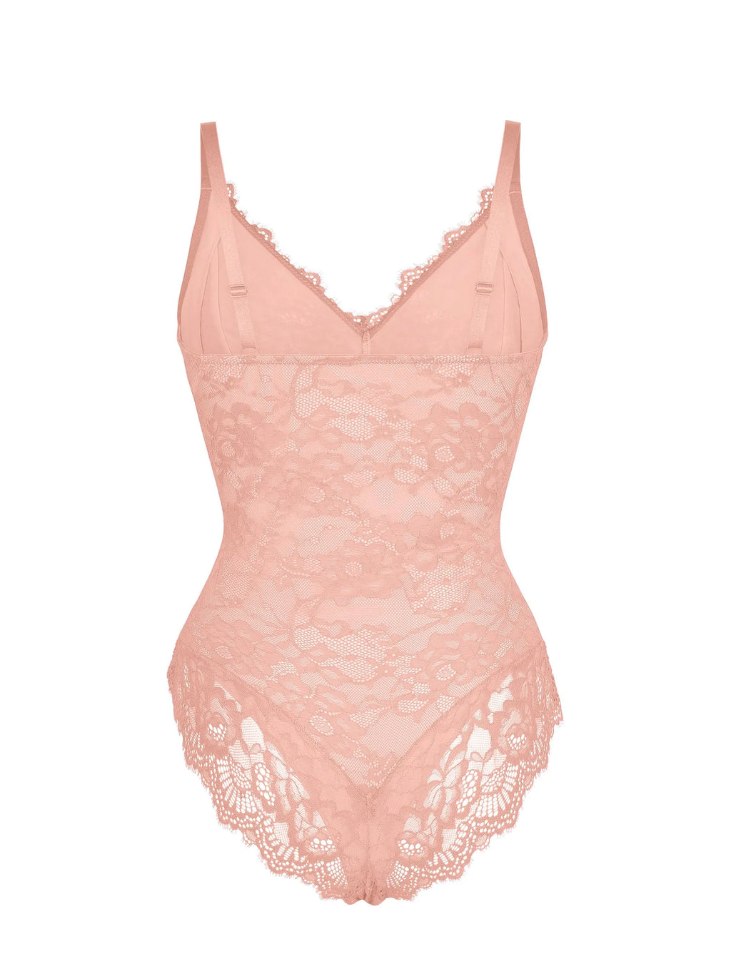 Lya wear Lace V Neck Full Bodysuit