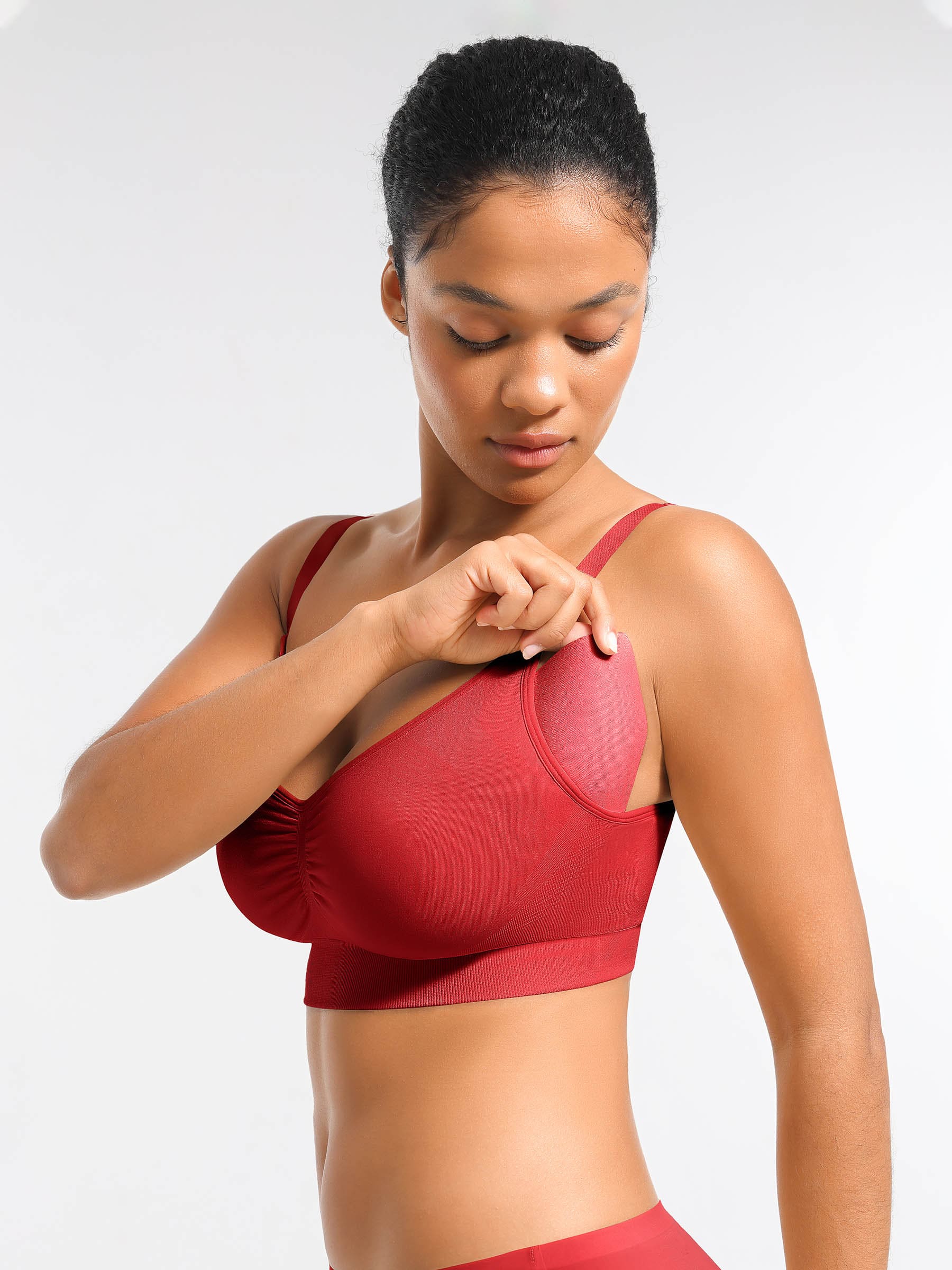 Seamless Everyday Bra with Built-In Soft Padding