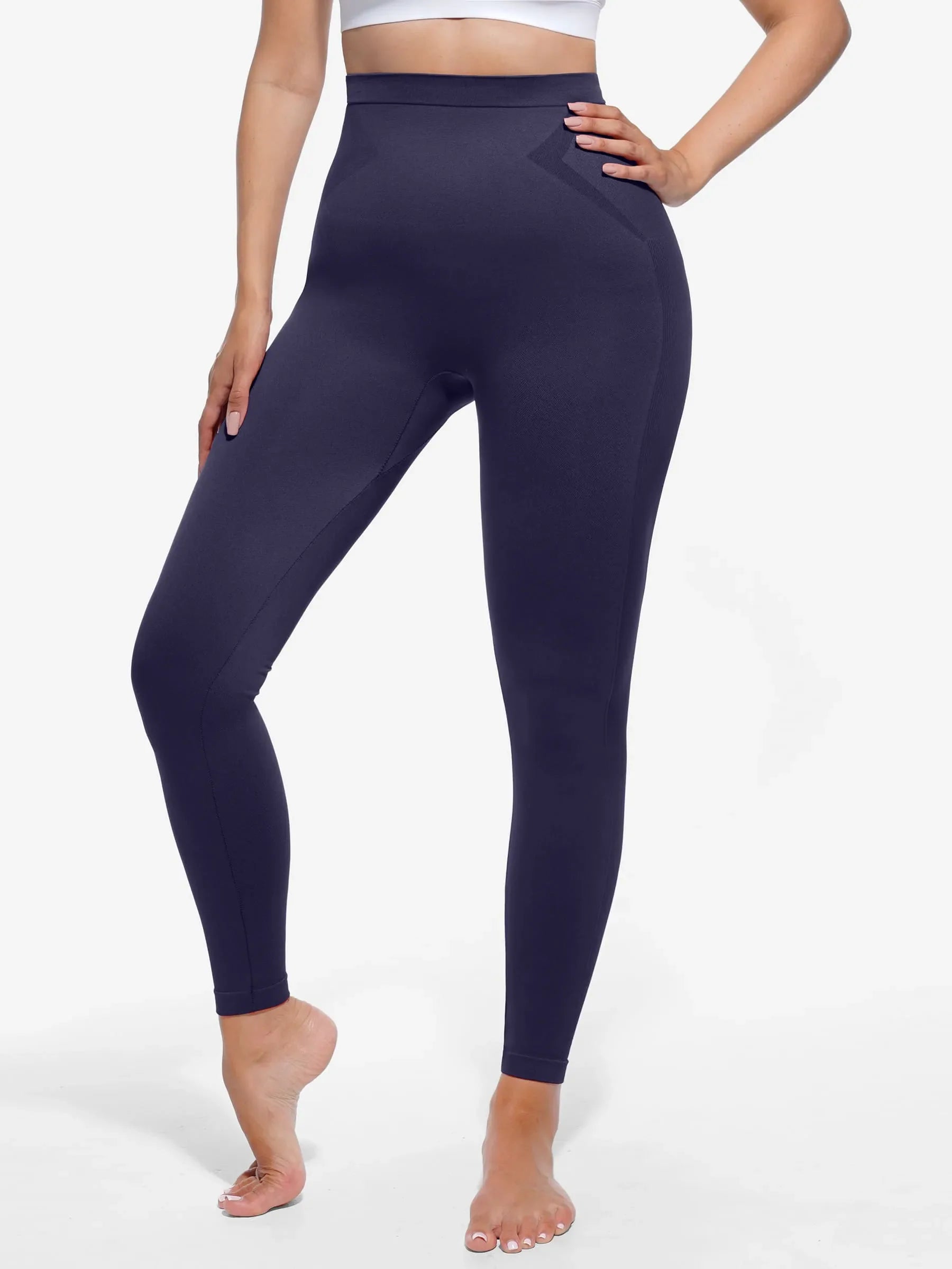 Lya wears High-Waist Shaping Leggings