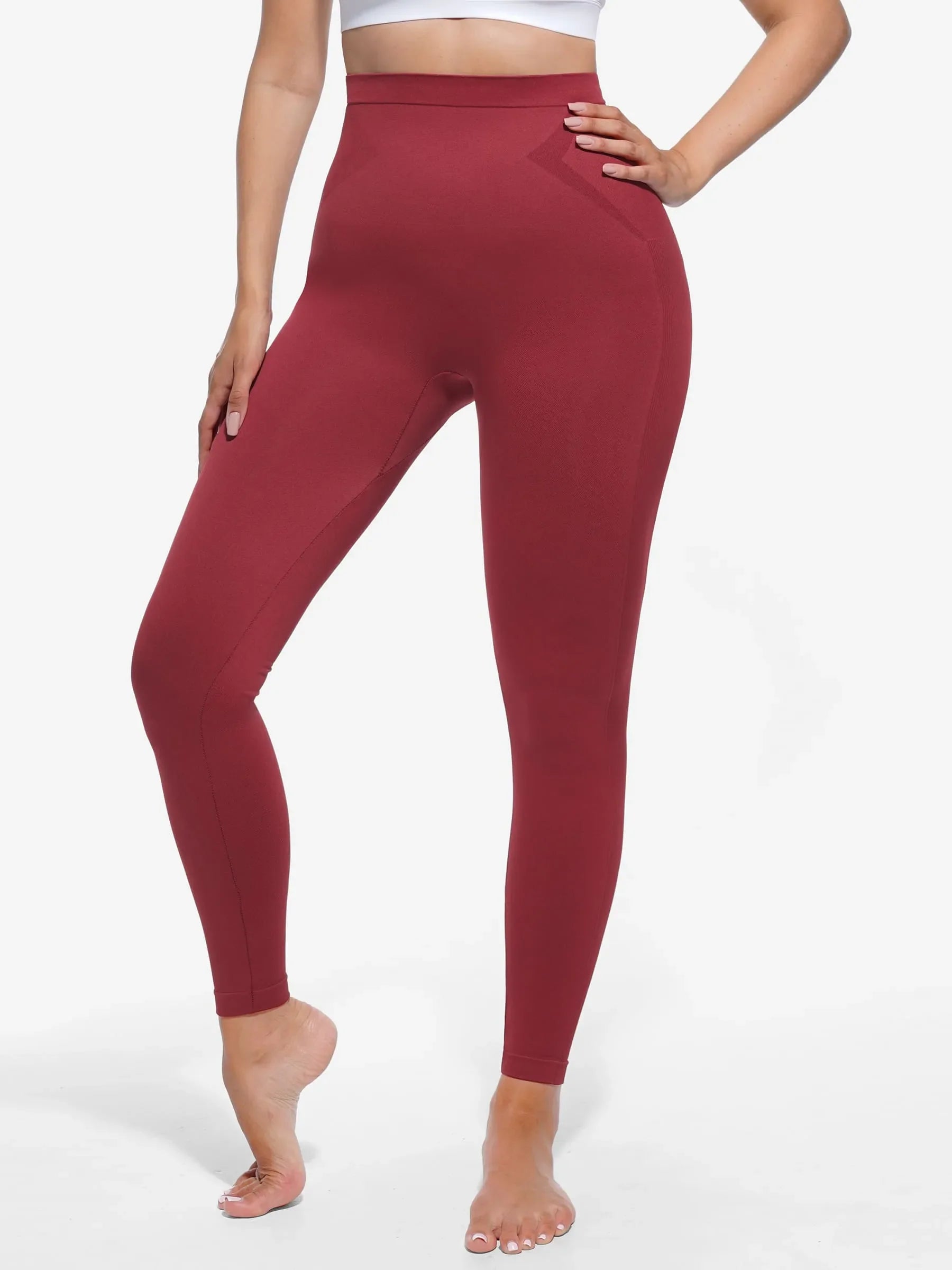 Lya wears High-Waist Shaping Leggings