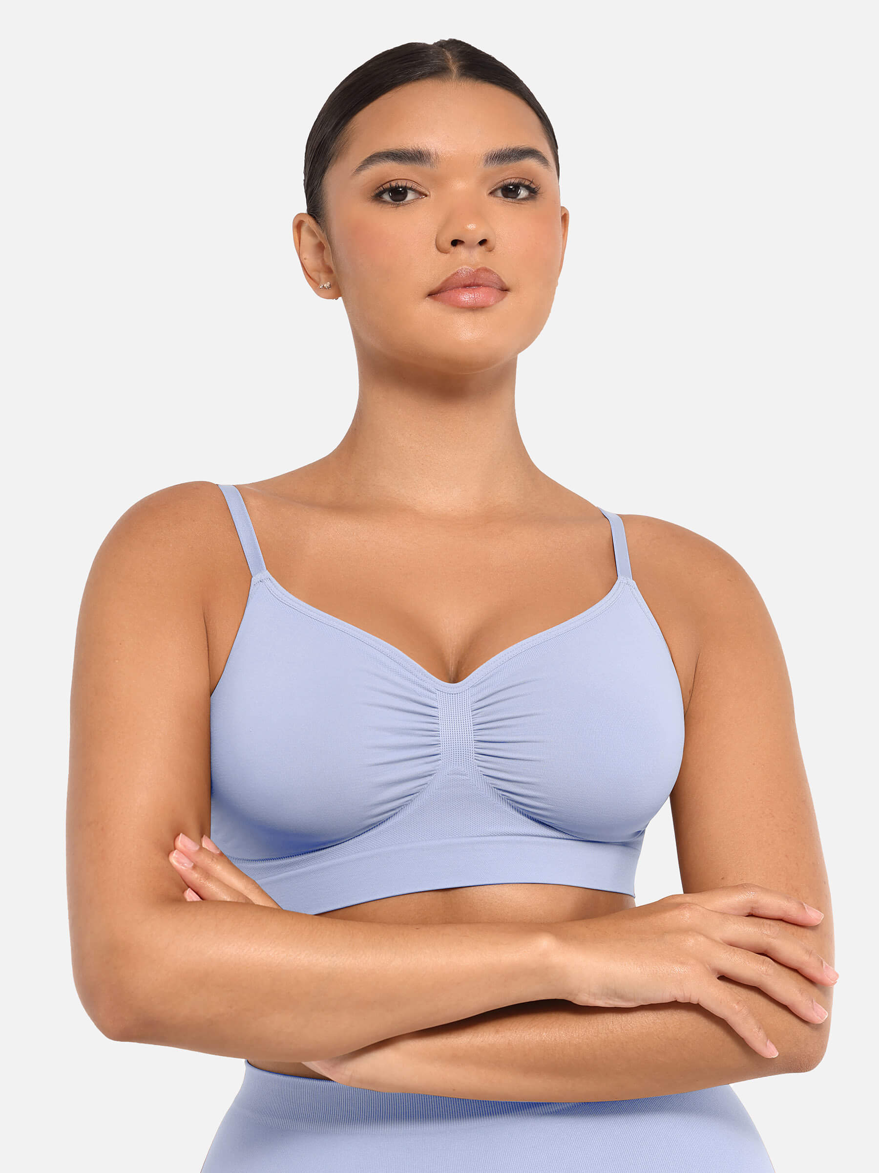Wireless Bra & Seamless Tummy Control Brief Set