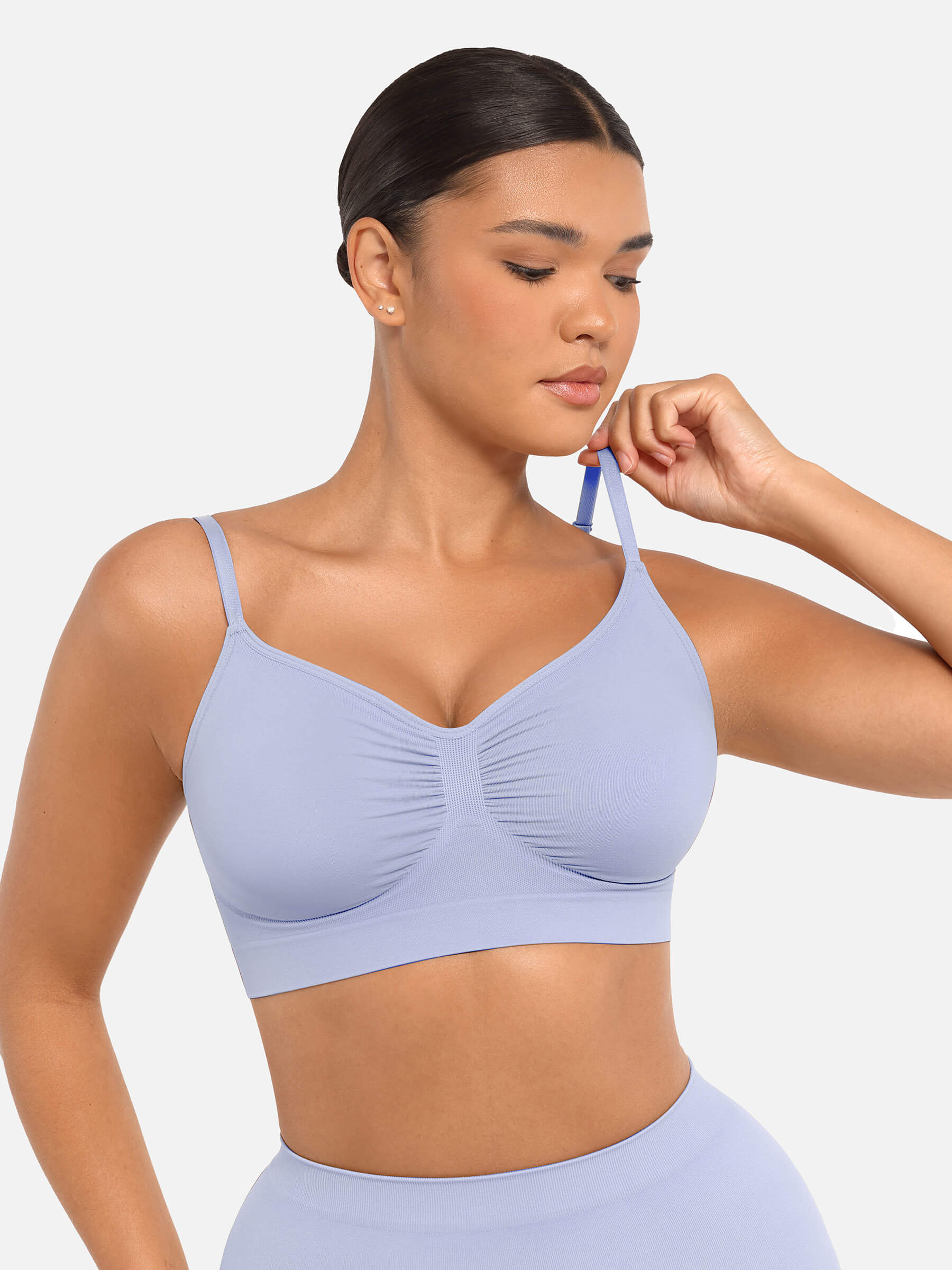 Wireless Bra & Seamless Tummy Control Brief Set