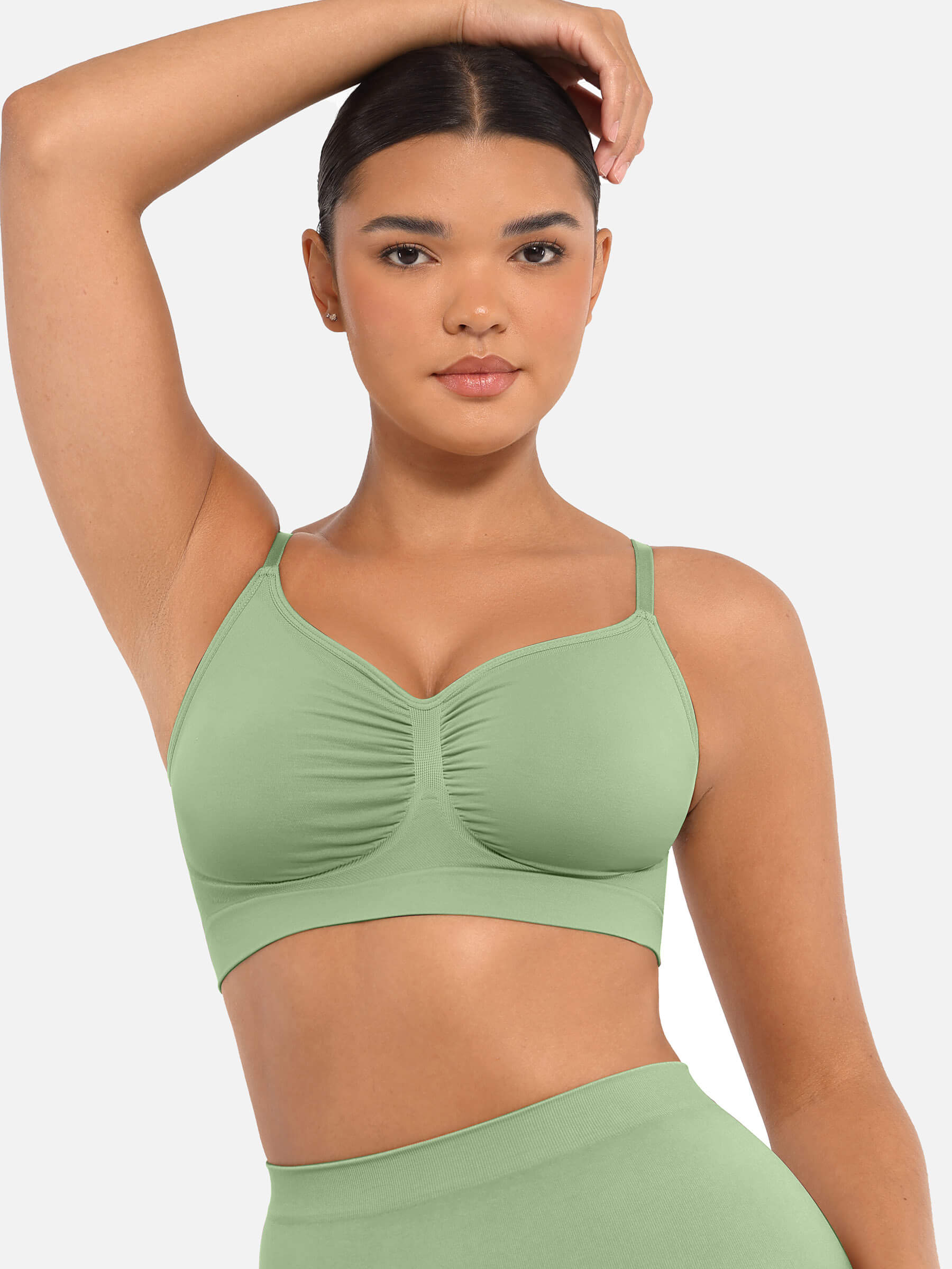Wireless Bra & Seamless Tummy Control Brief Set