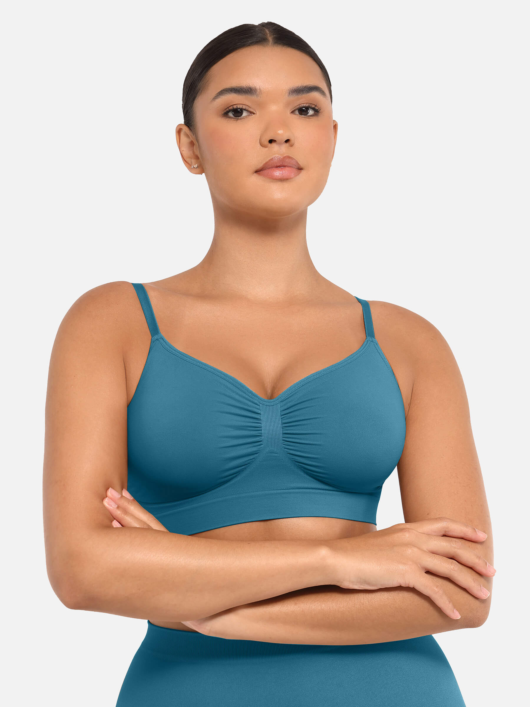 Wireless Bra & Seamless Tummy Control Brief Set