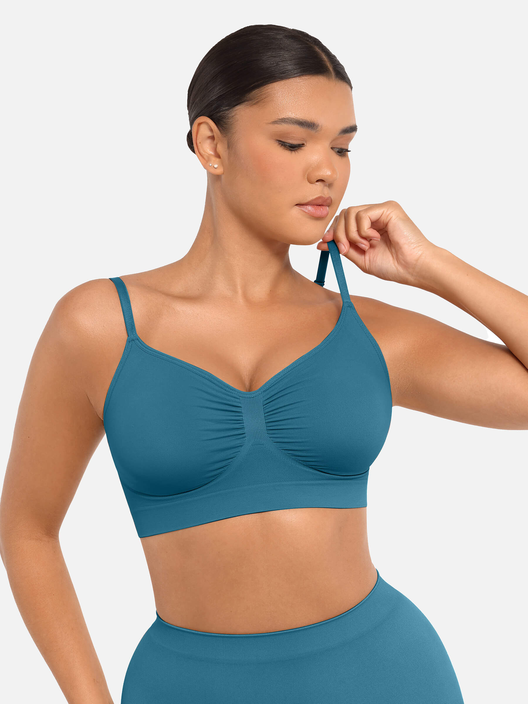 Wireless Bra & Seamless Tummy Control Brief Set