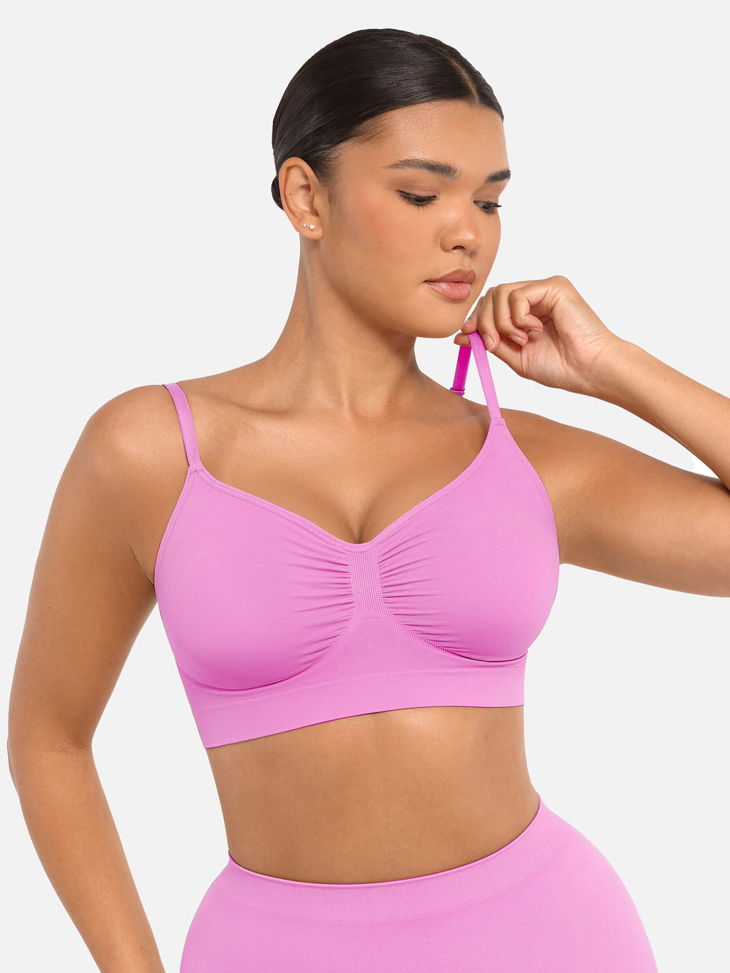 Wireless Bra & Seamless Tummy Control Brief Set