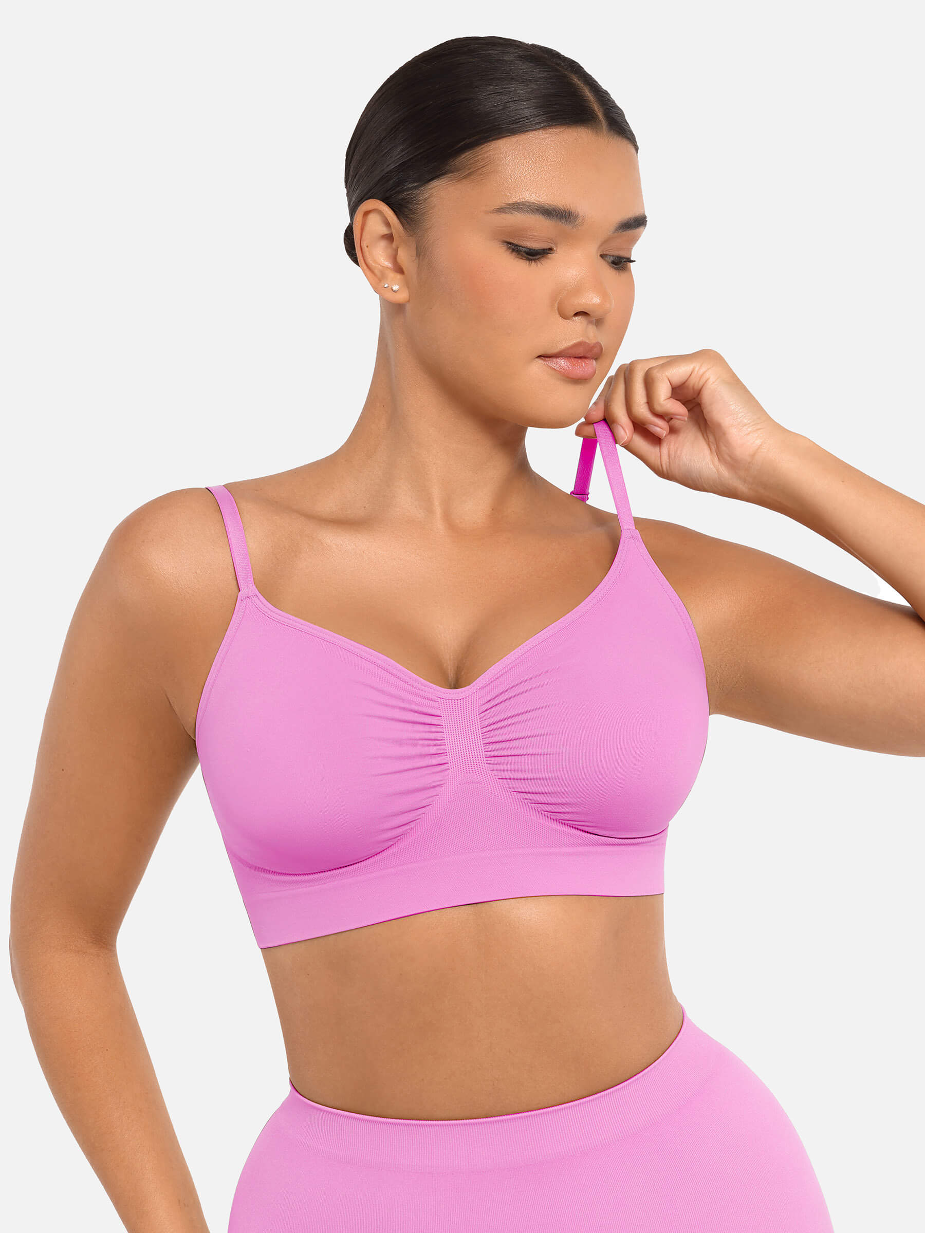 Wireless Bra & Seamless Tummy Control Brief Set