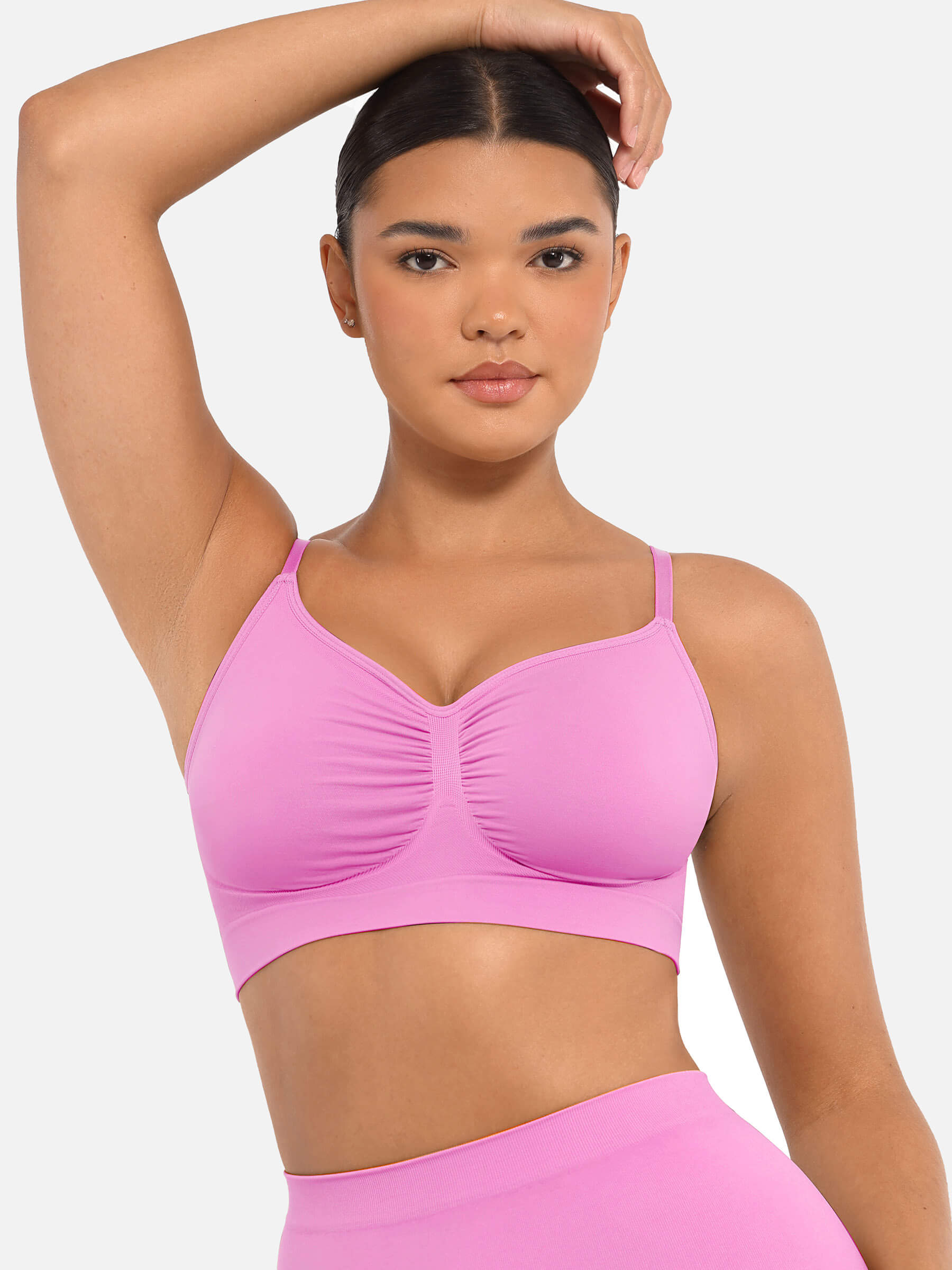Wireless Bra & Seamless Tummy Control Brief Set