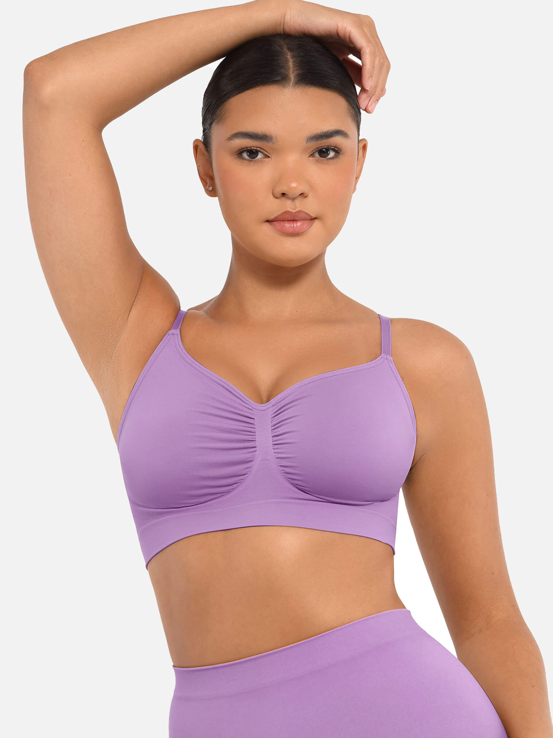 Wireless Bra & Seamless Tummy Control Brief Set
