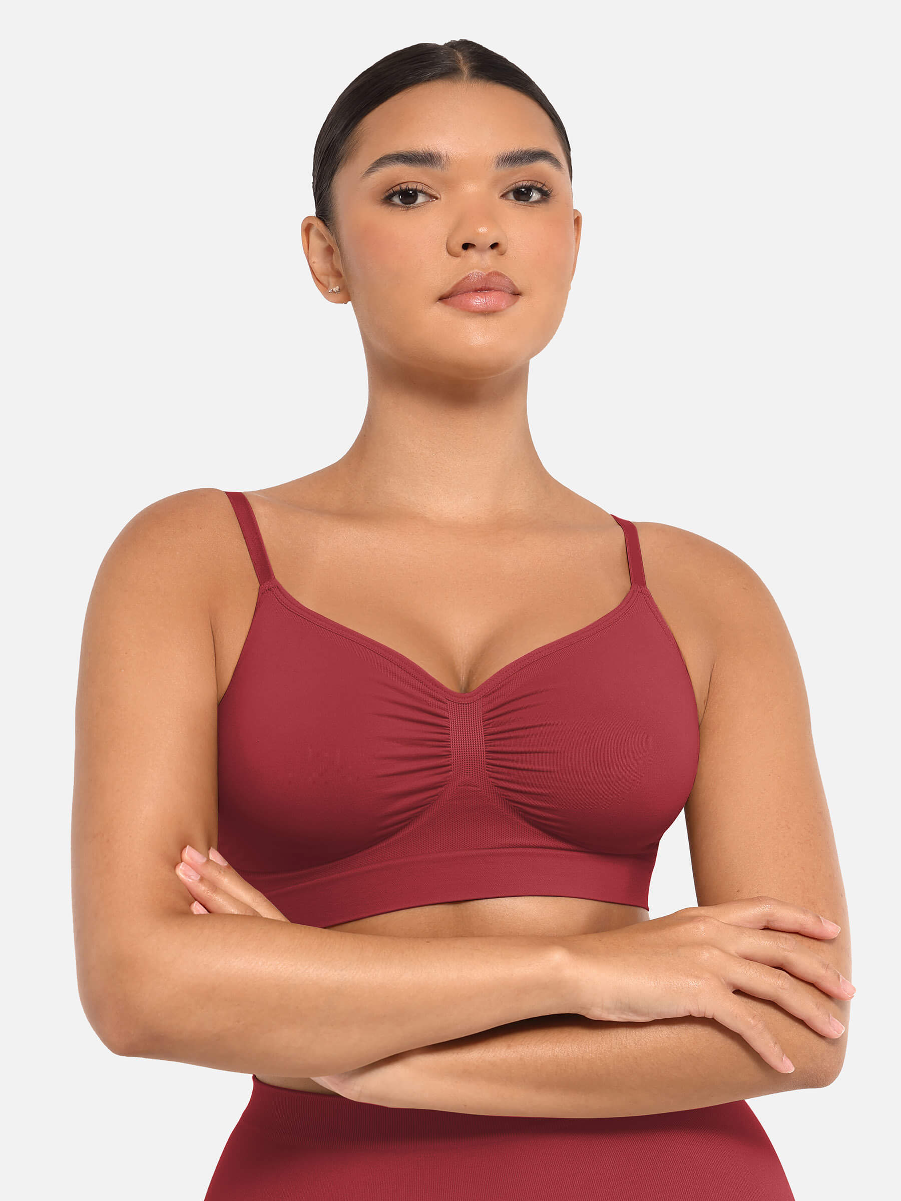 Wireless Bra & Seamless Tummy Control Brief Set