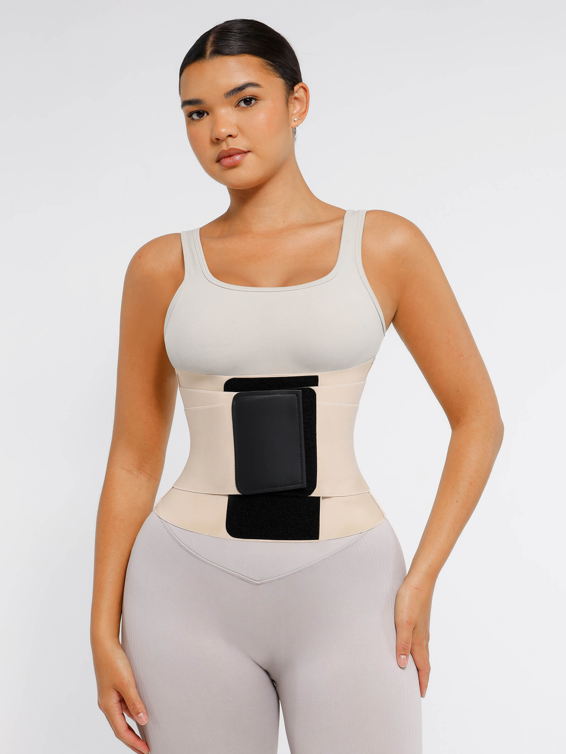 Triple Wrap Tummy Control Waist Trainer Belt