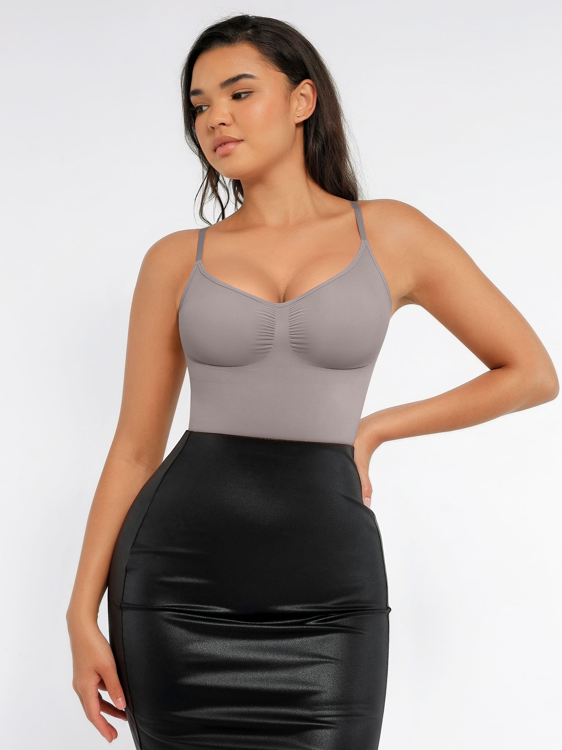 Tummy Control Seamless Thong Bodysuit