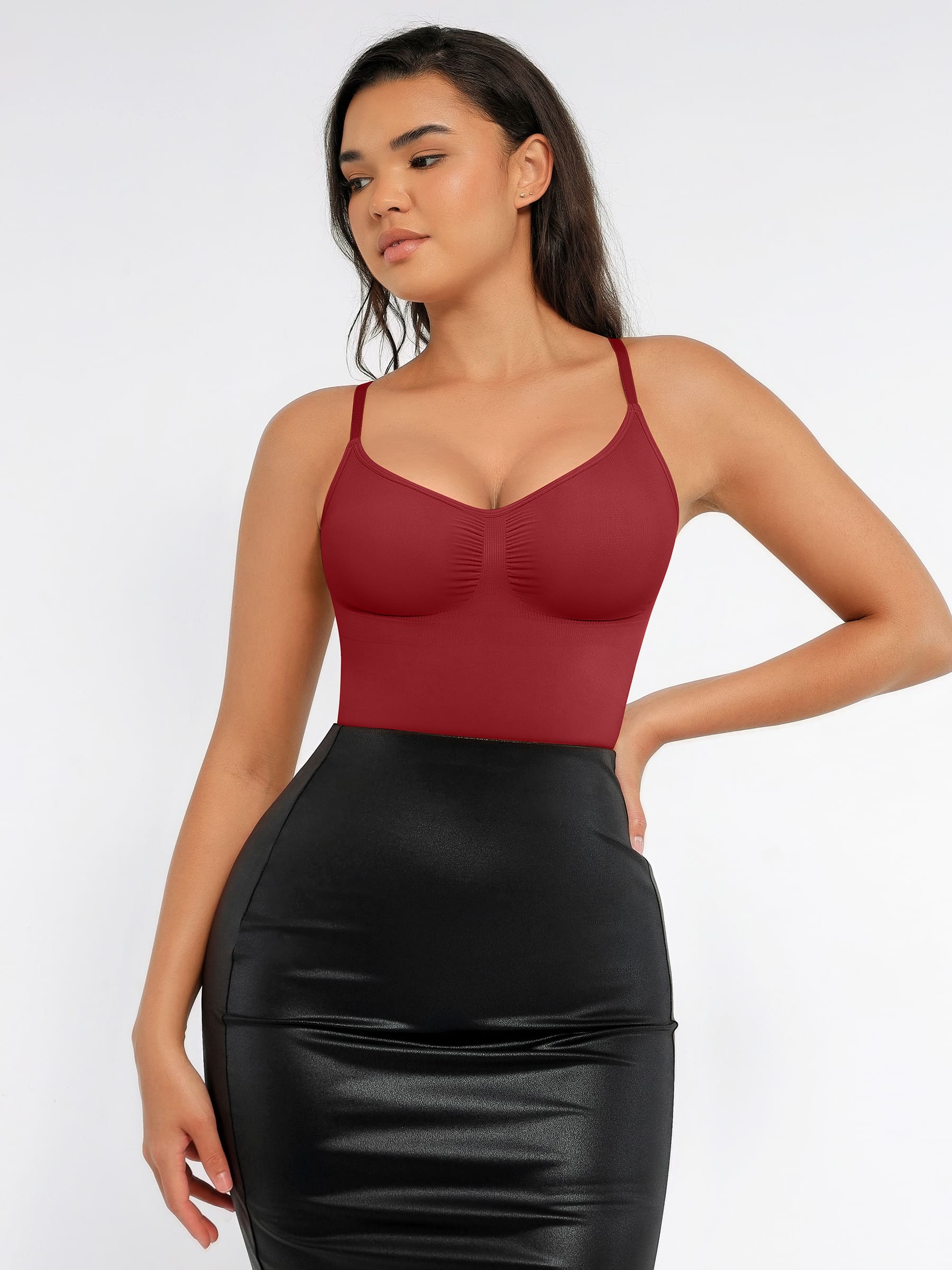 Tummy Control Seamless Thong Bodysuit
