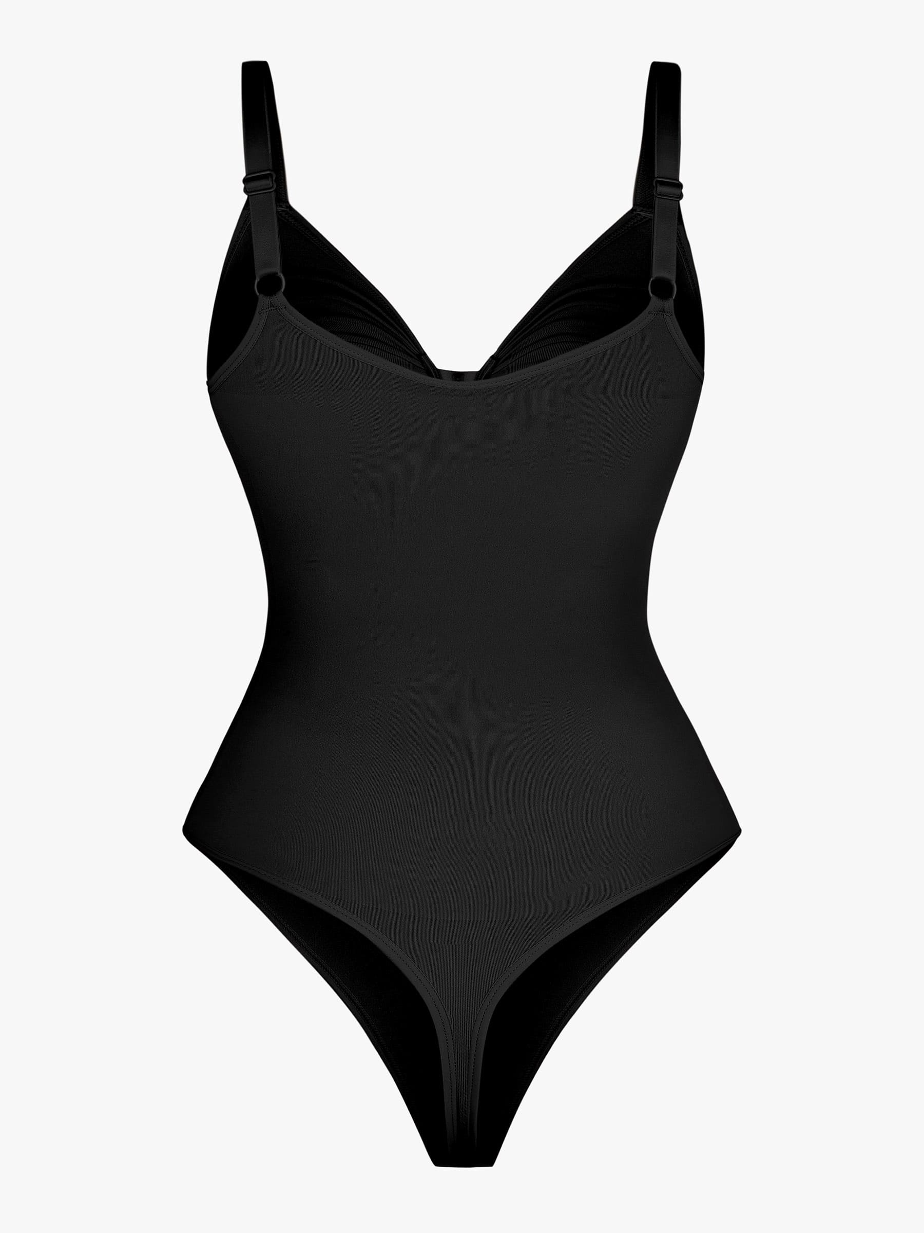 Lyawears Tummy Control Seamless Zipper Shaping Bodysuit