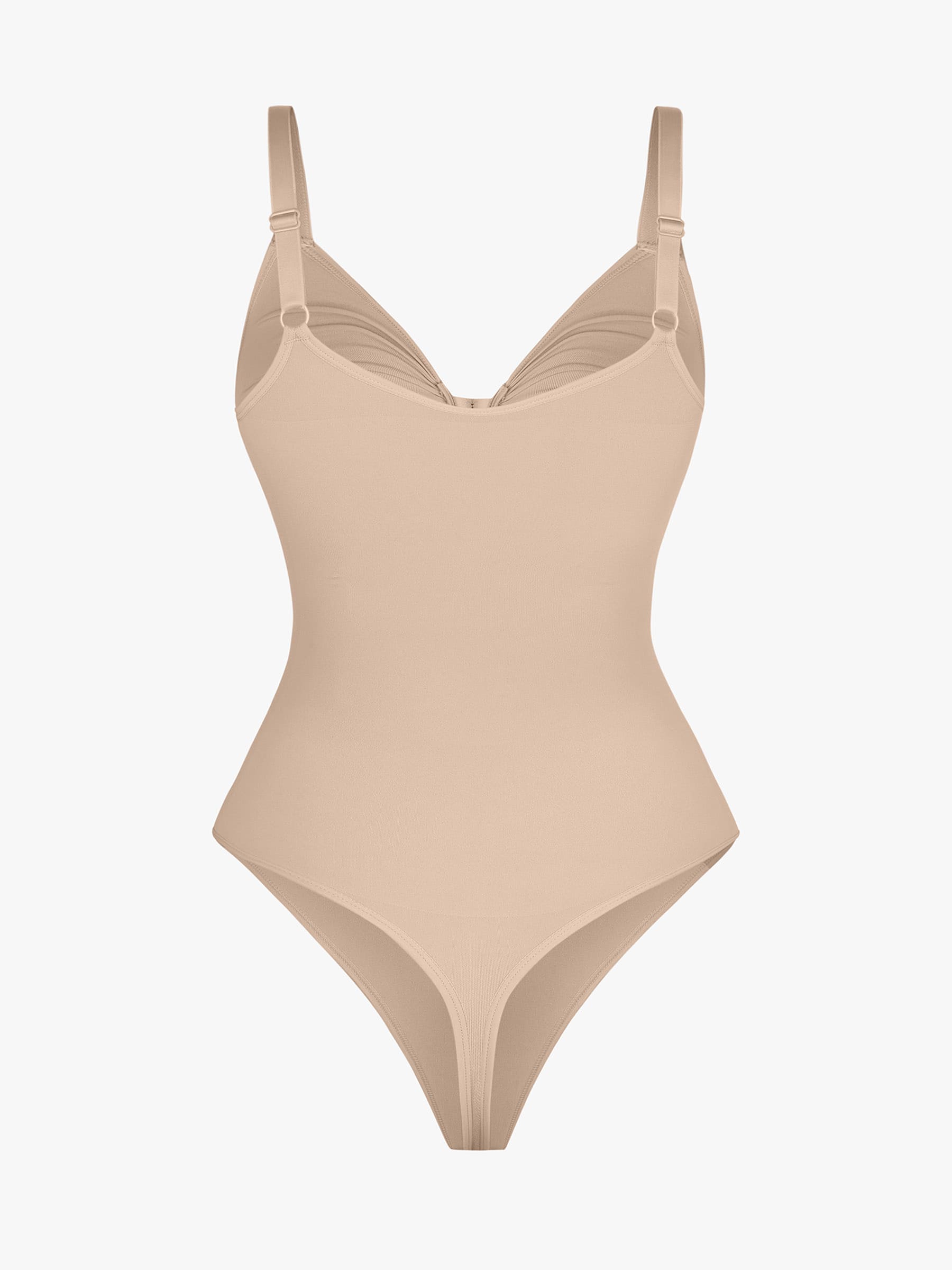 Lyawears Tummy Control Seamless Zipper Shaping Bodysuit