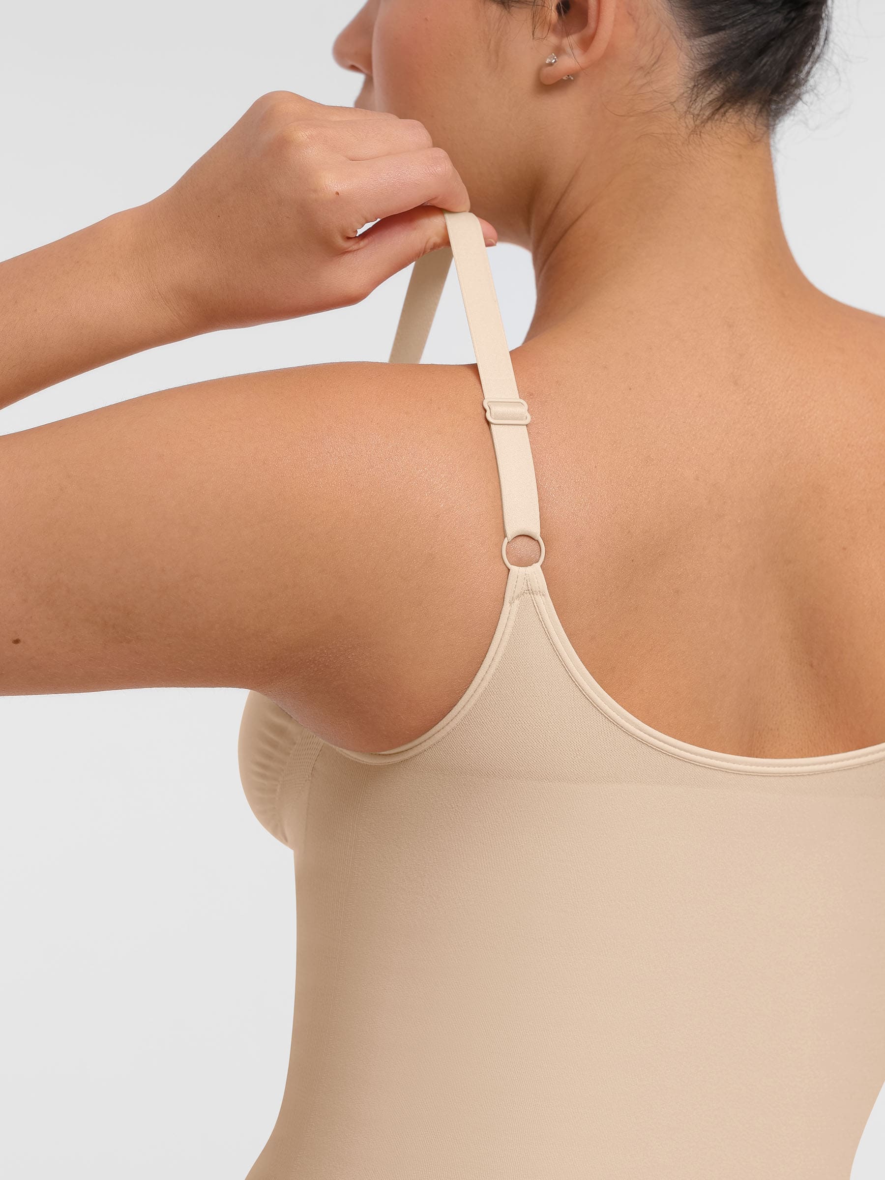 Lyawears Tummy Control Seamless Zipper Shaping Bodysuit