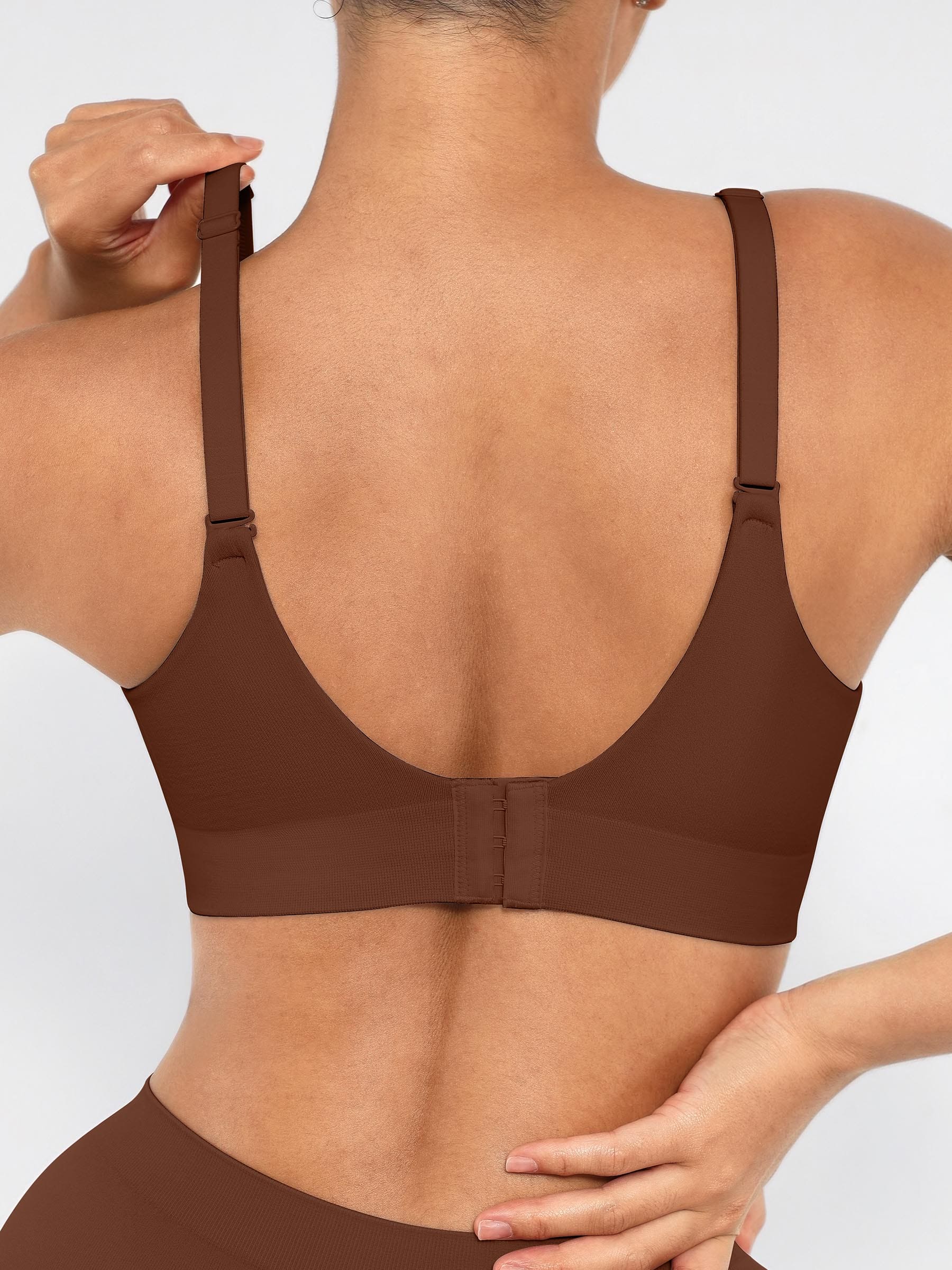 Wireless Push-Up Seamless Comfort Full Coverage Bra