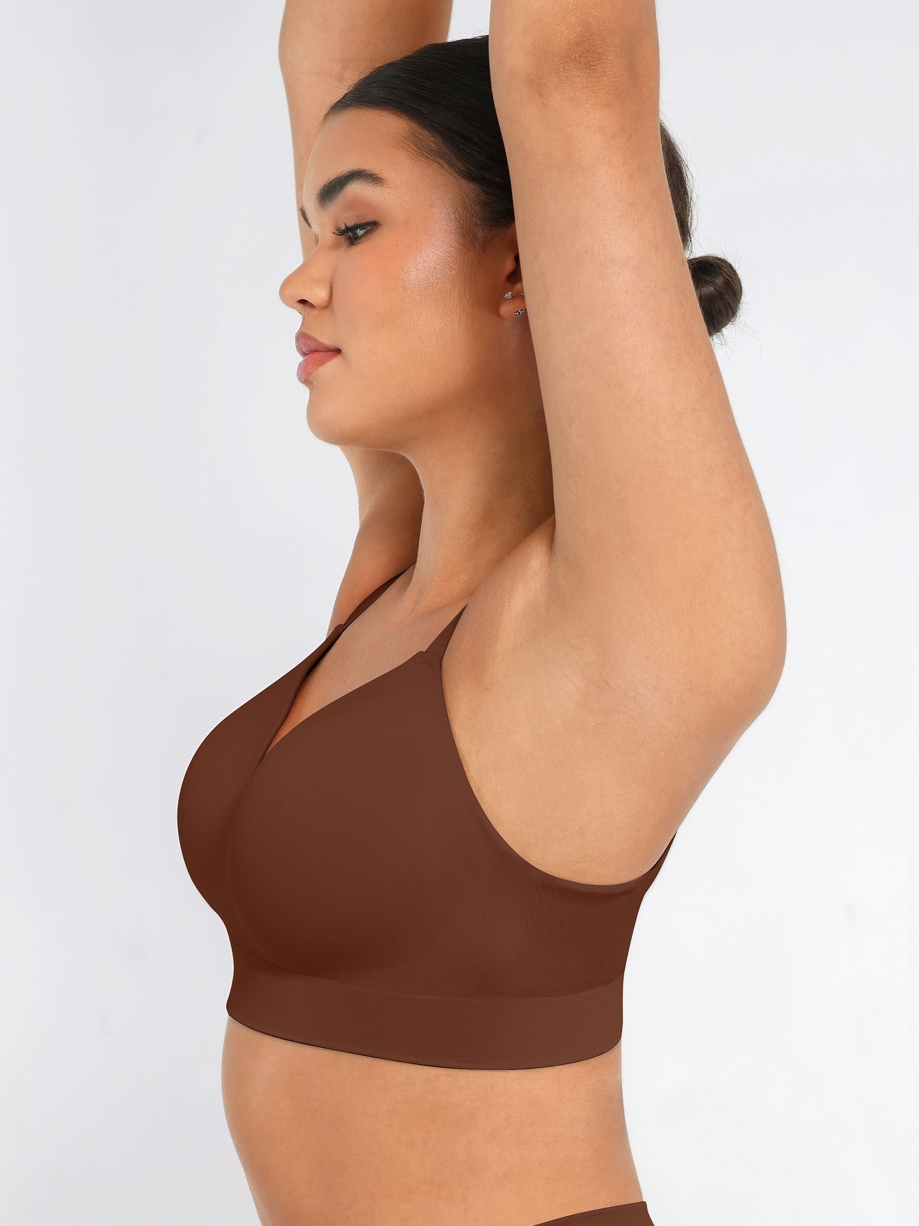 Wireless Push-Up Seamless Comfort Full Coverage Bra