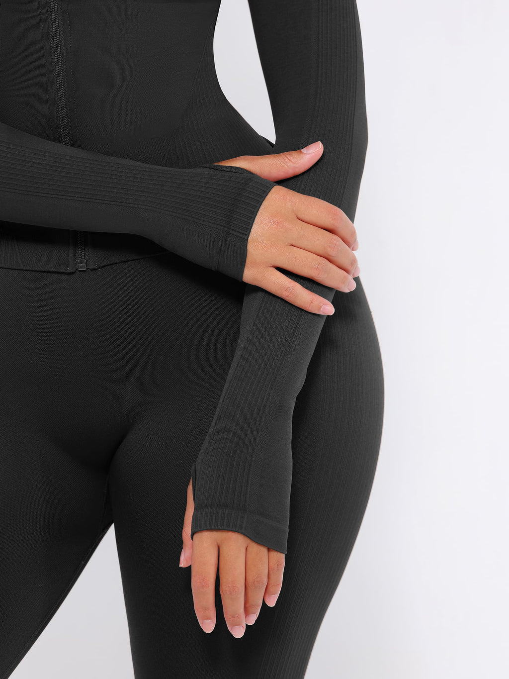 Seamless Long-Sleeve Workout Top