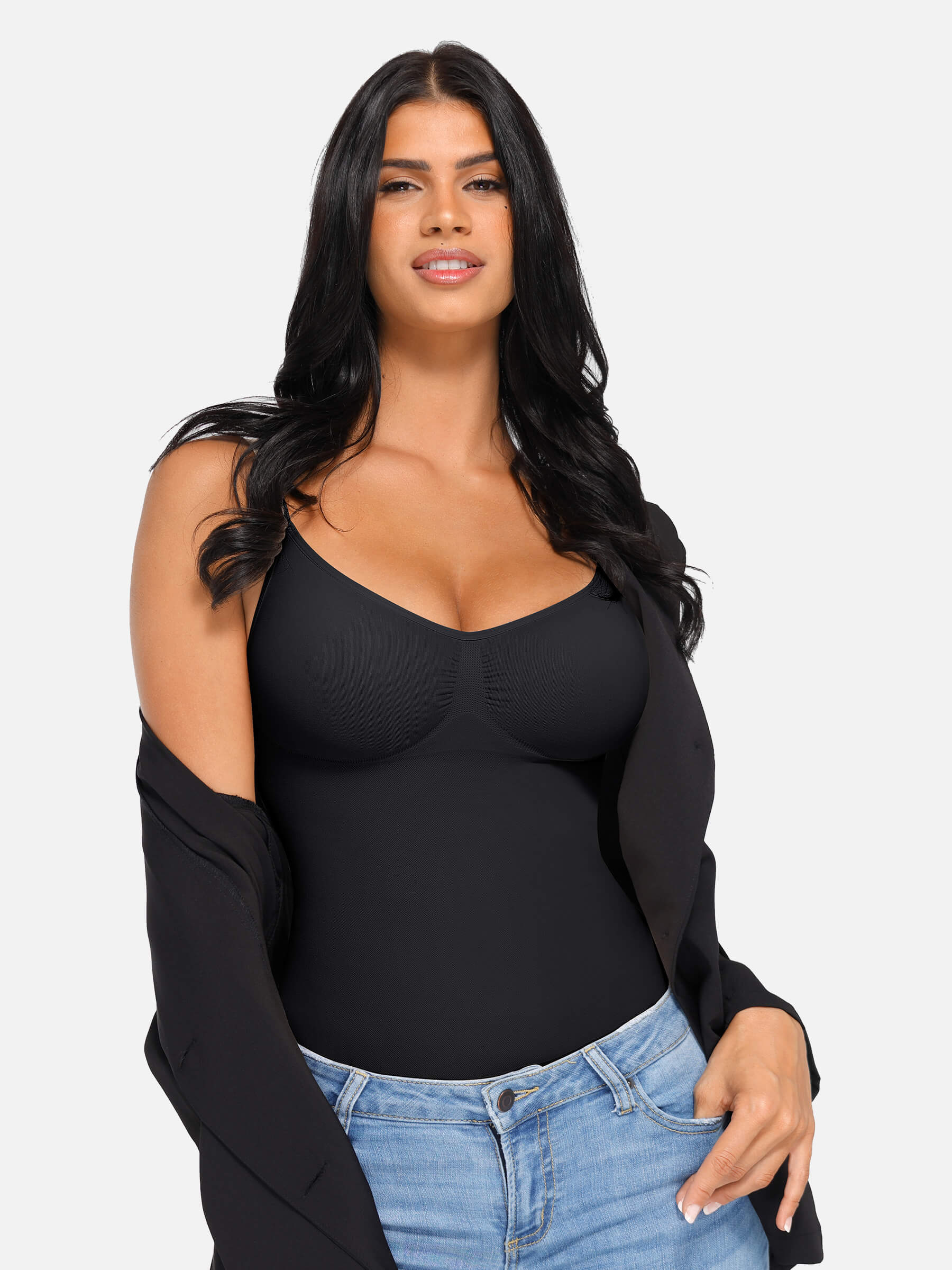 Bust Support Waist and Abdomen Control Shape Tank Top Vest