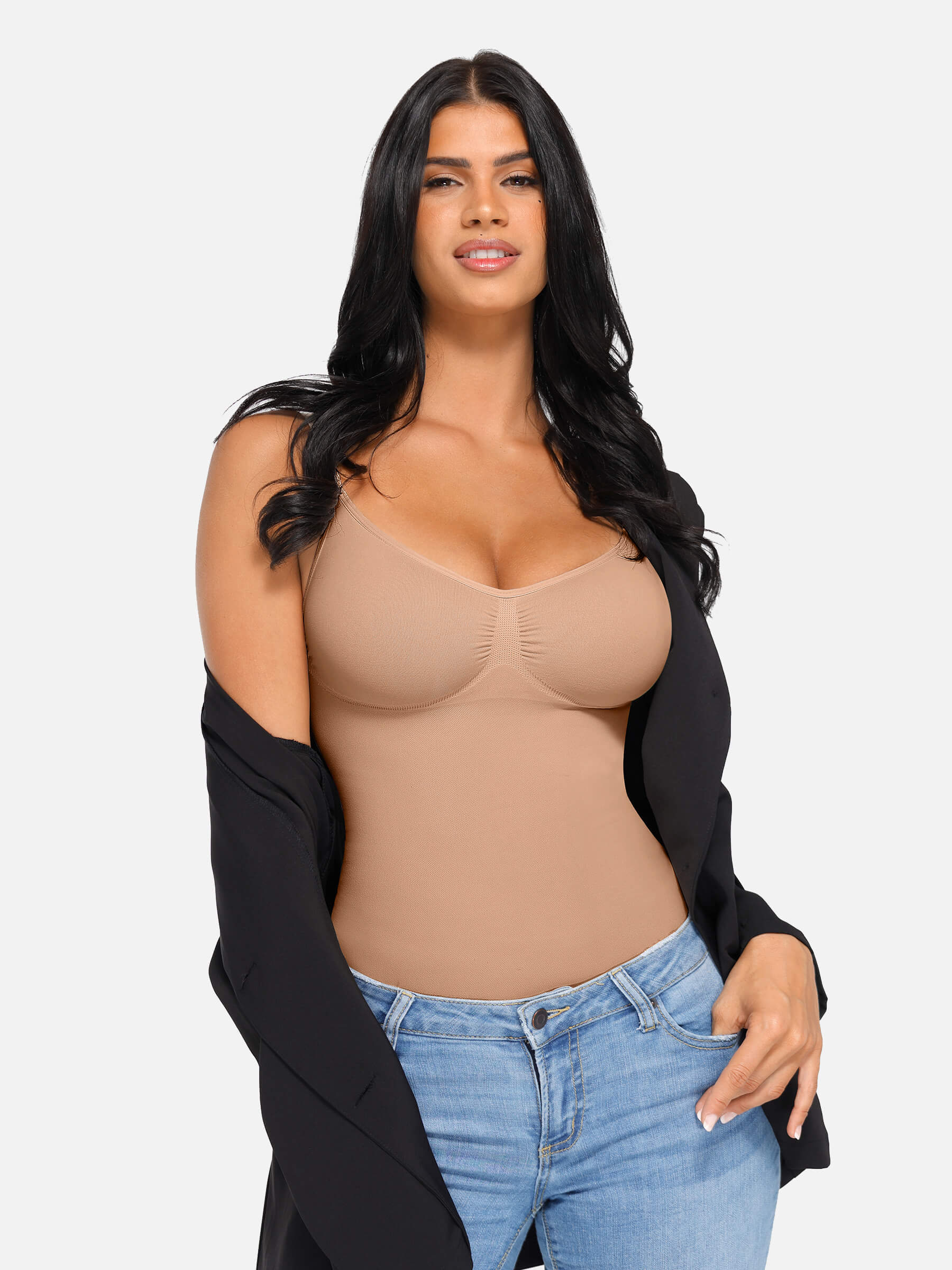 Bust Support Waist and Abdomen Control Shape Tank Top Vest
