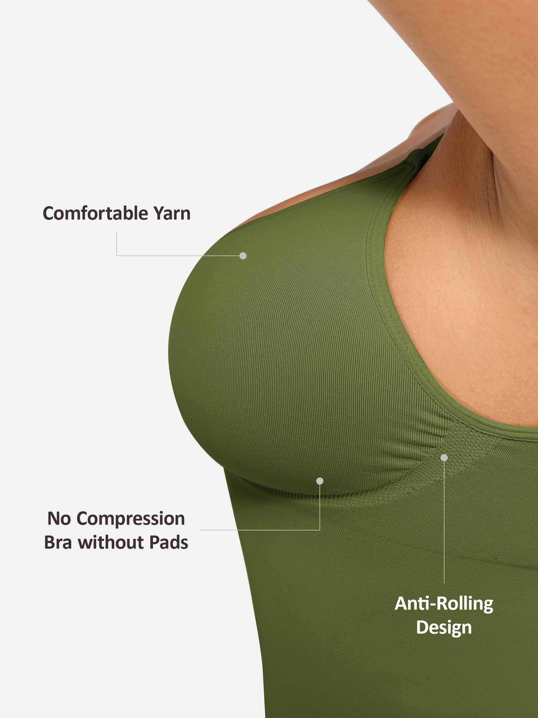 Bust Support Waist and Abdomen Control Shape Tank Top Vest