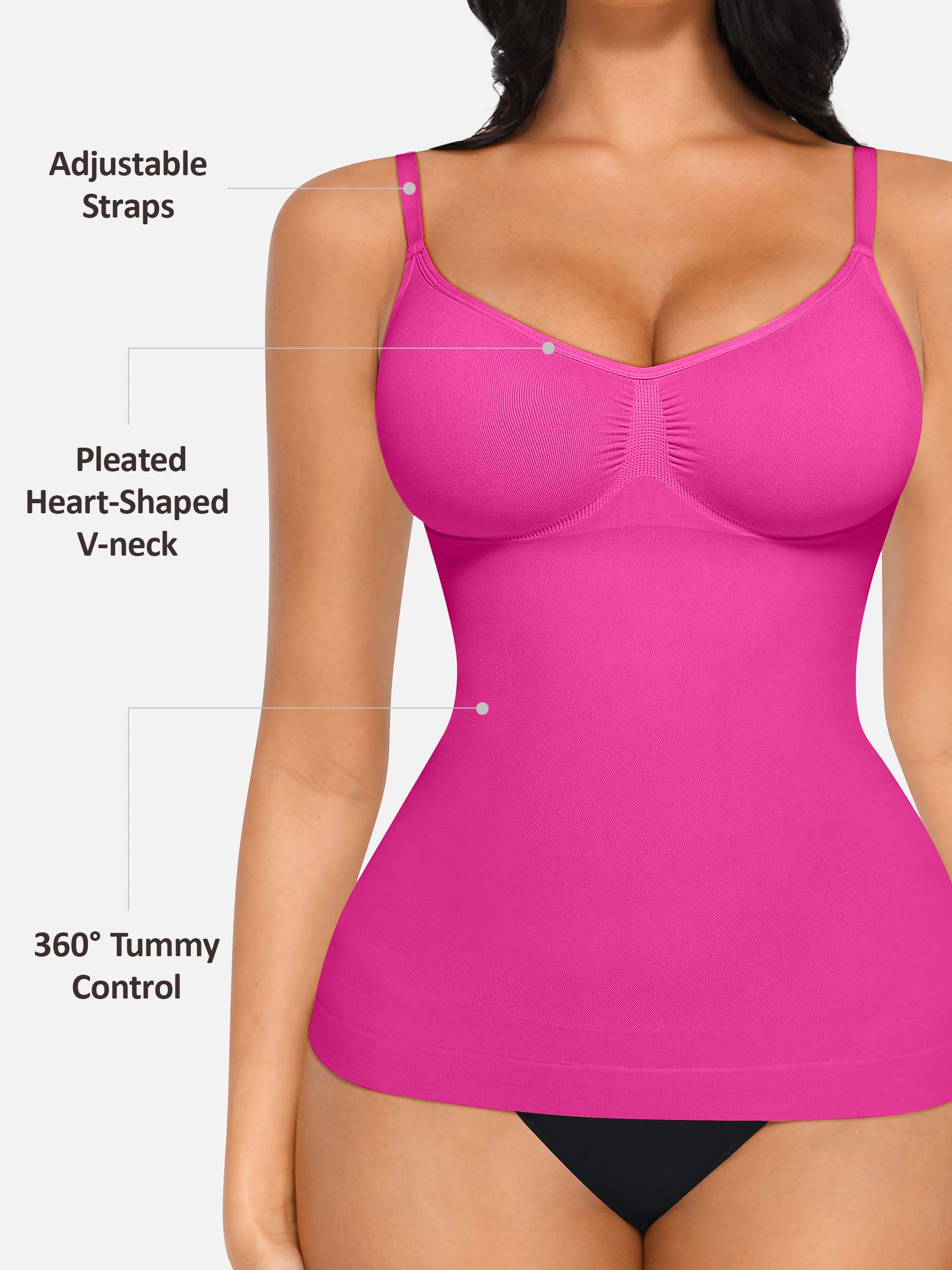 Bust Support Waist and Abdomen Control Shape Tank Top Vest