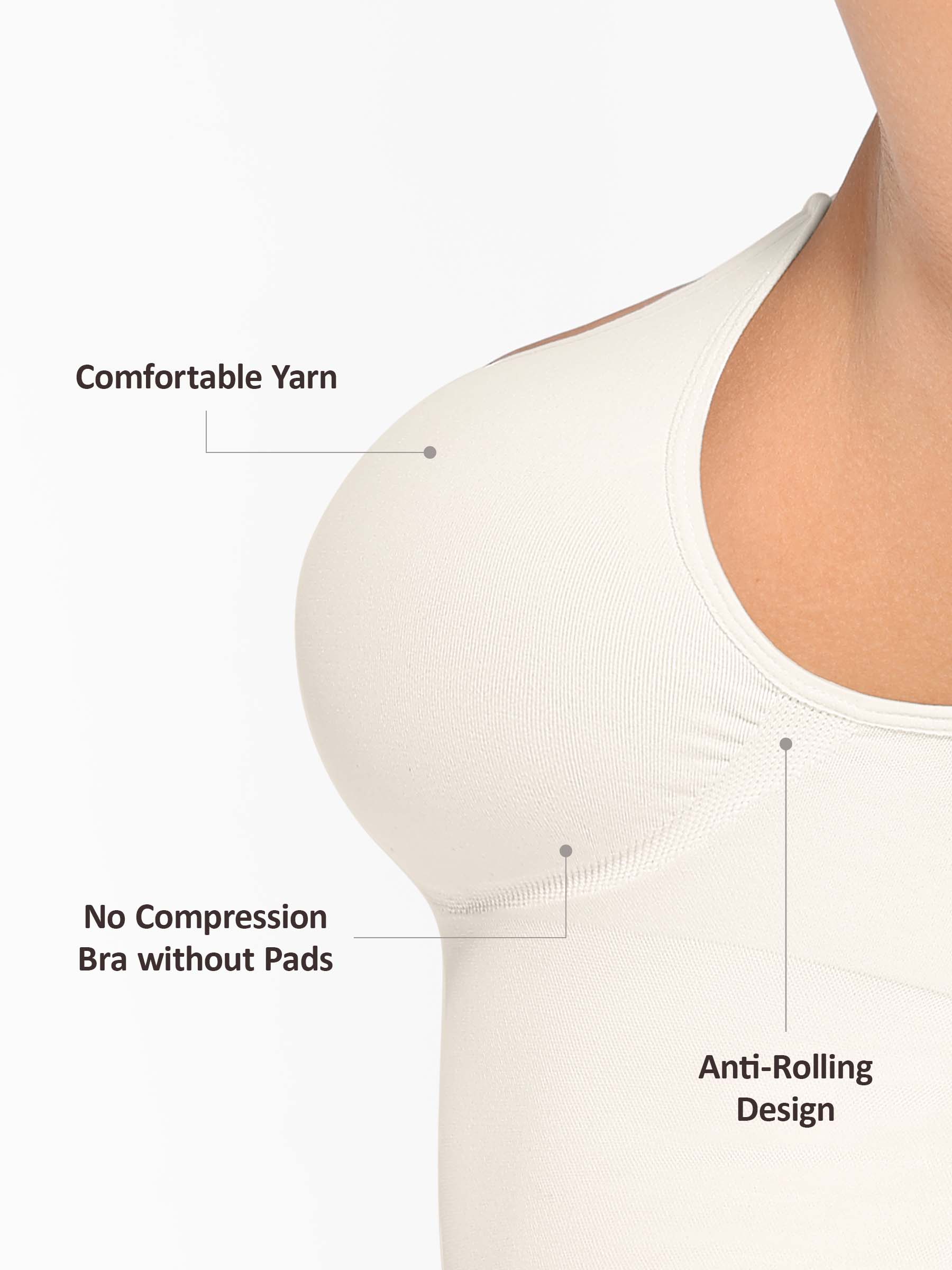 Bust Support Waist and Abdomen Control Shape Tank Top Vest