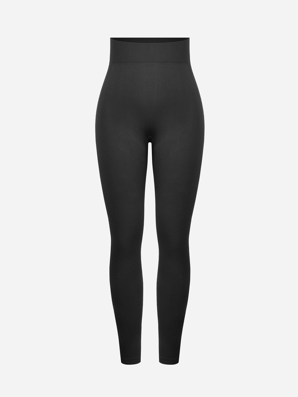 Lya wears Seamless High Waisted Yoga Leggings for Tummy Control and Leg Sculpting