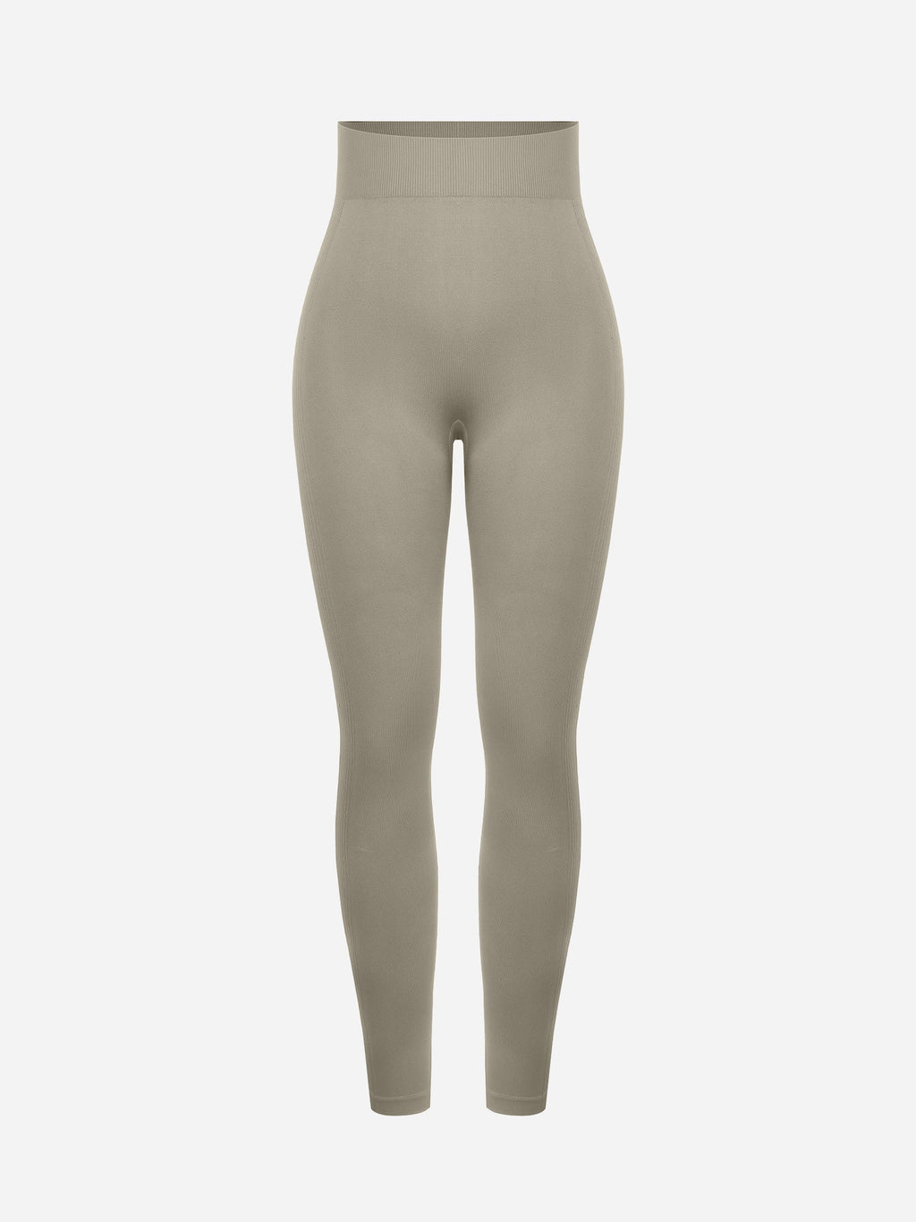 Lya wears Seamless High Waisted Yoga Leggings for Tummy Control and Leg Sculpting