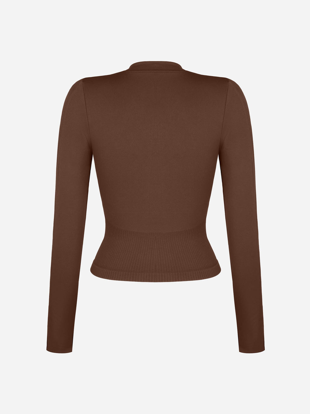Seamless Long-Sleeve Workout Top
