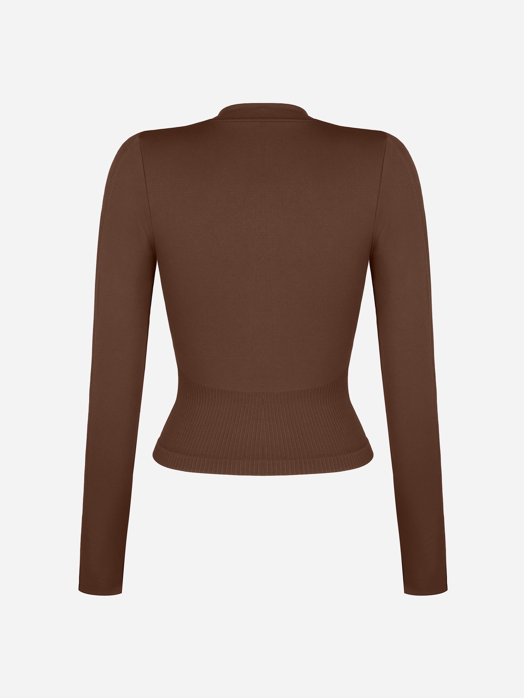 Seamless Long-Sleeve Workout Top