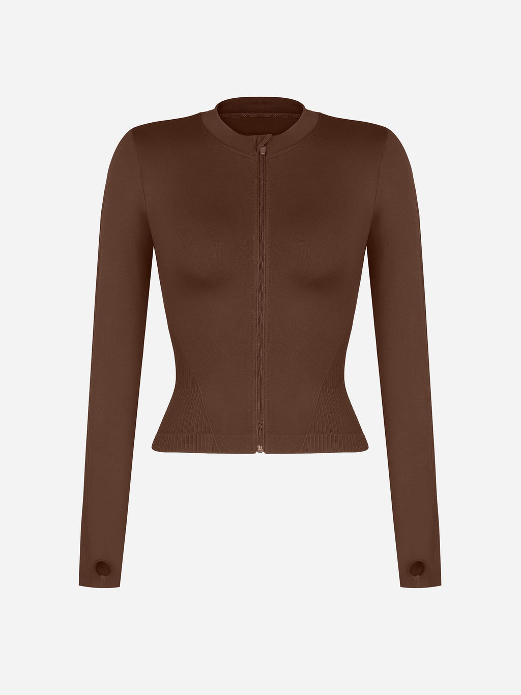 Seamless Long-Sleeve Workout Top