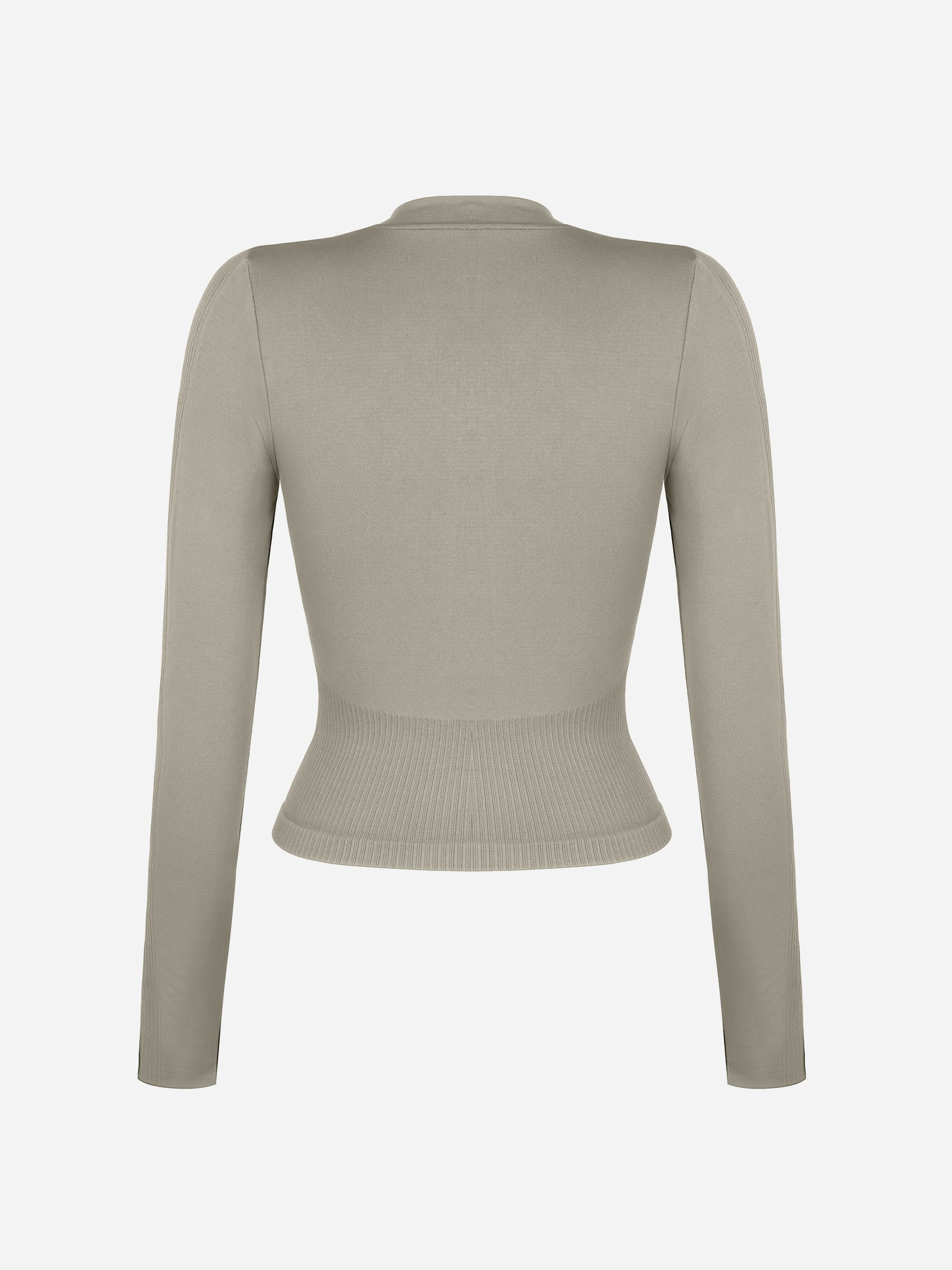 Seamless Long-Sleeve Workout Top